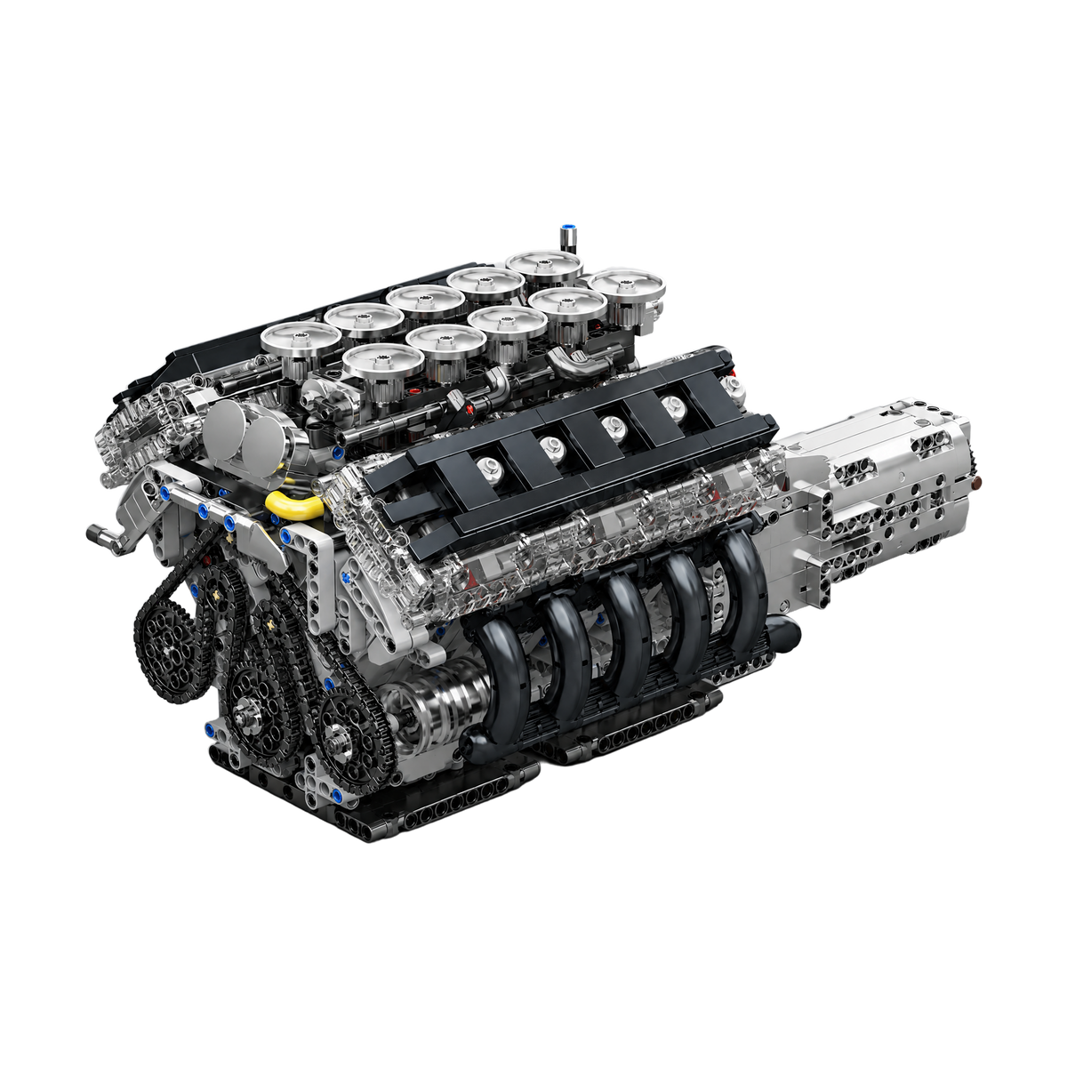 Japanese V10 Performance Engine brick model