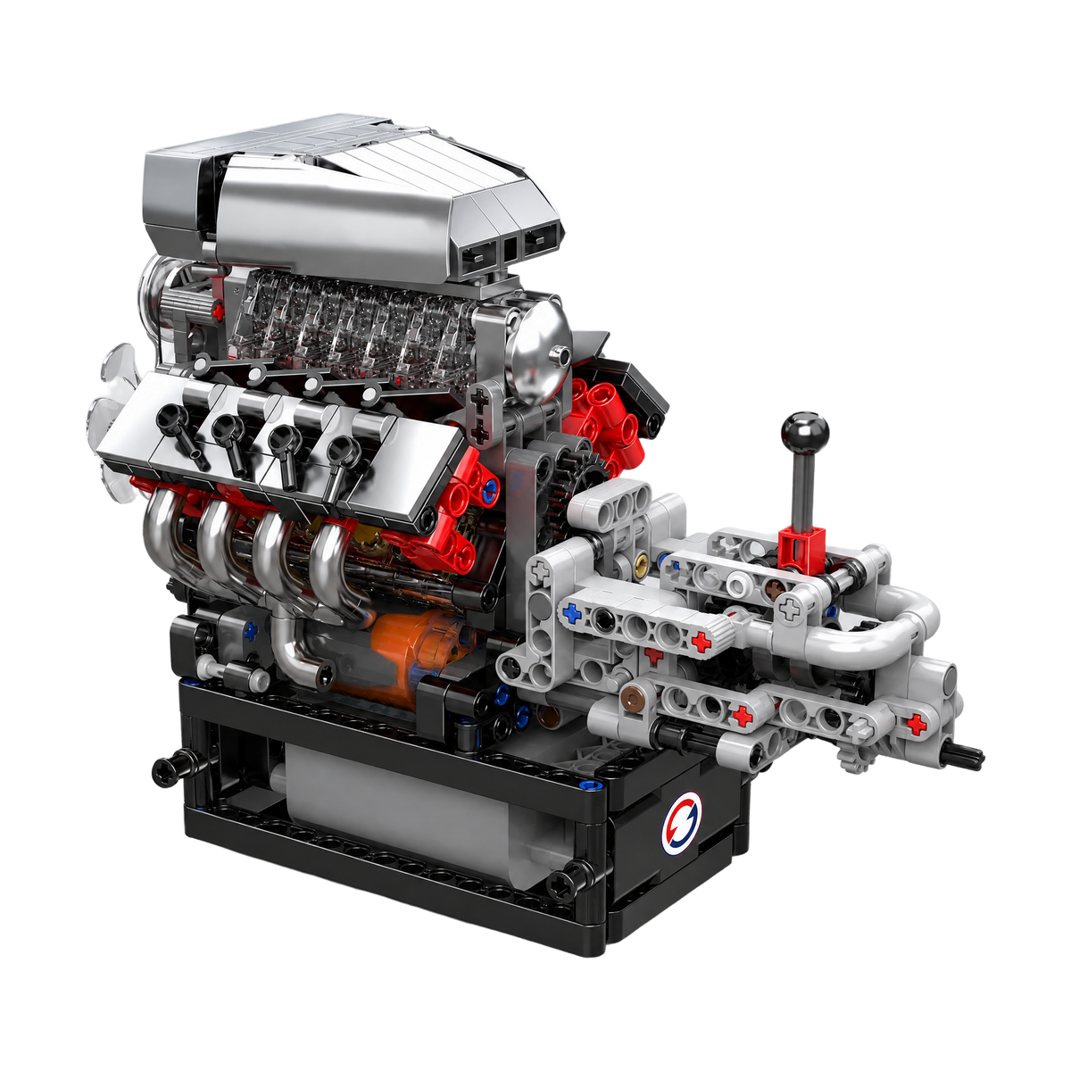 Engine V8 à compresseur
