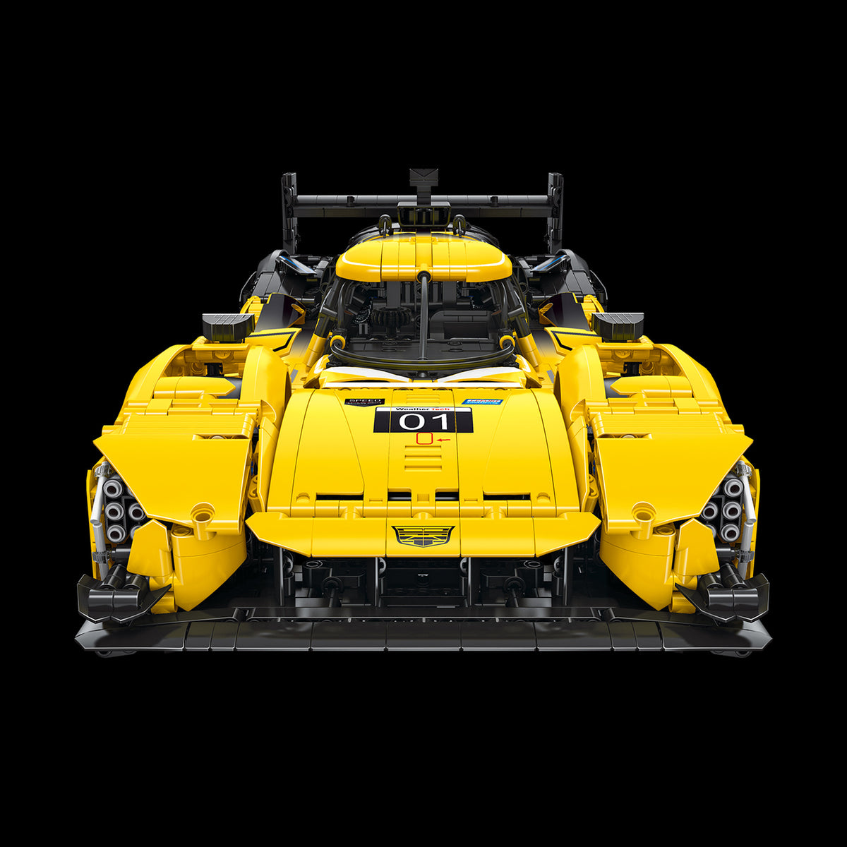 Yellow Edition American V8 Endurance Hypercar brick model