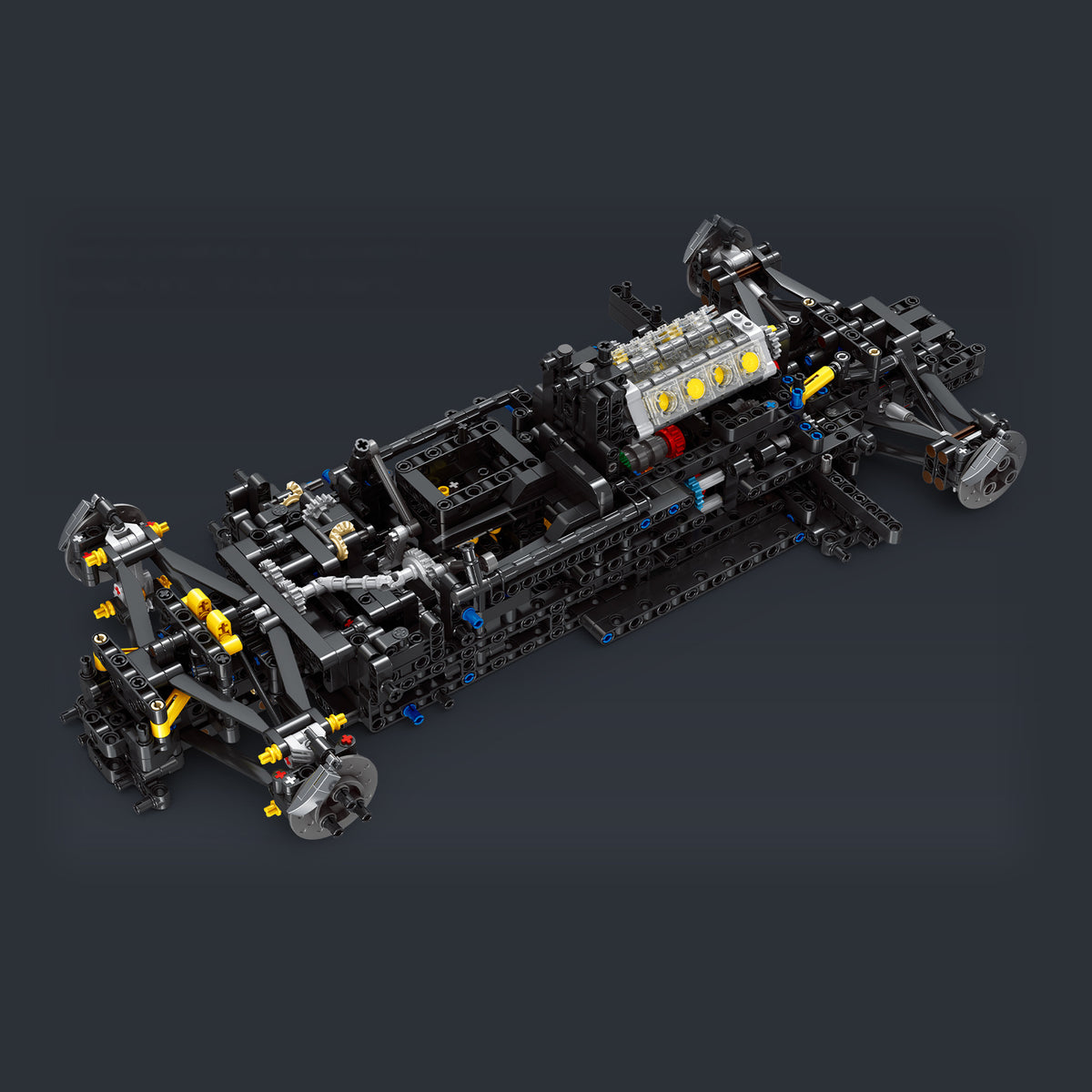 Yellow Edition American V8 Endurance Hypercar brick model
