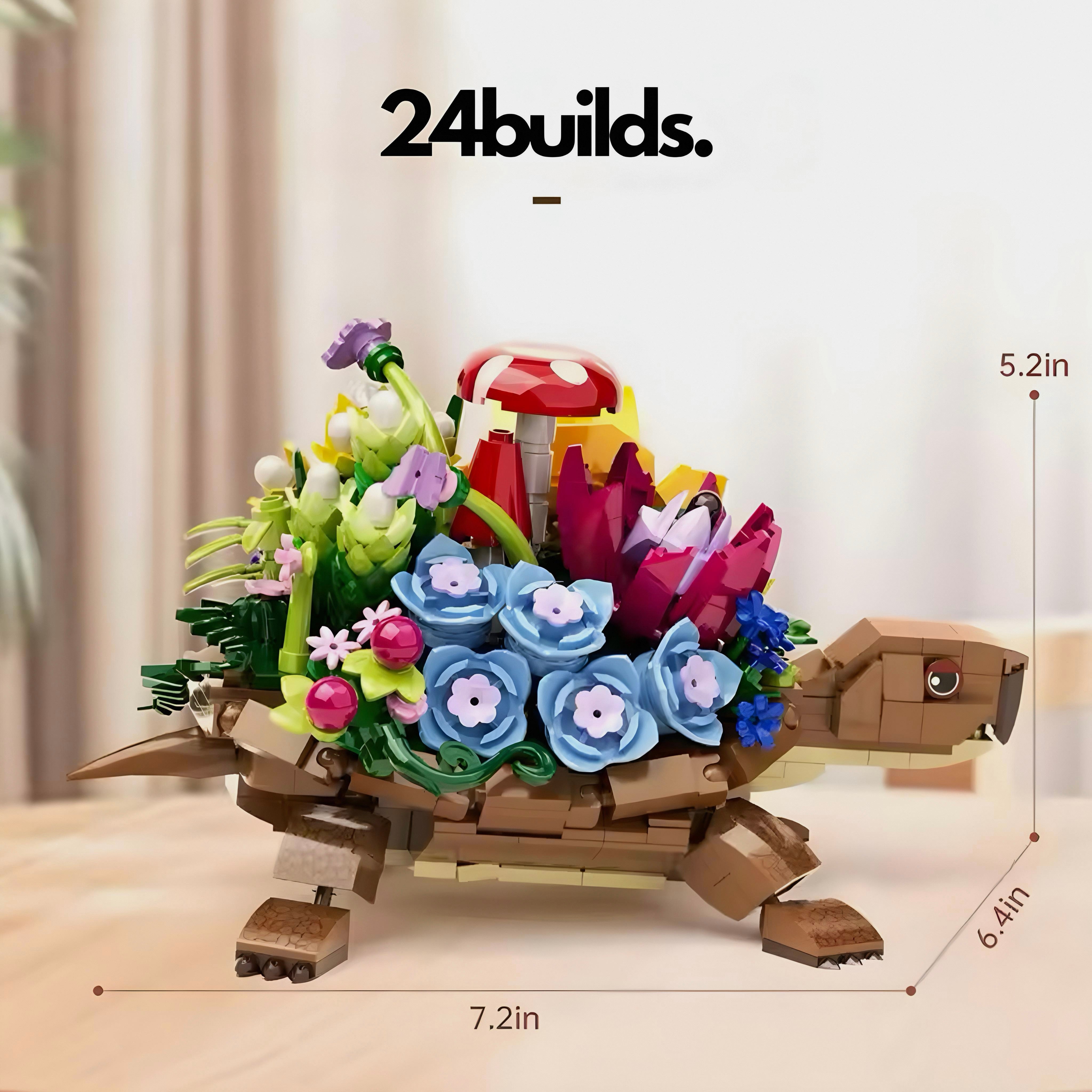 FLORAL TURTLE | 504PCS