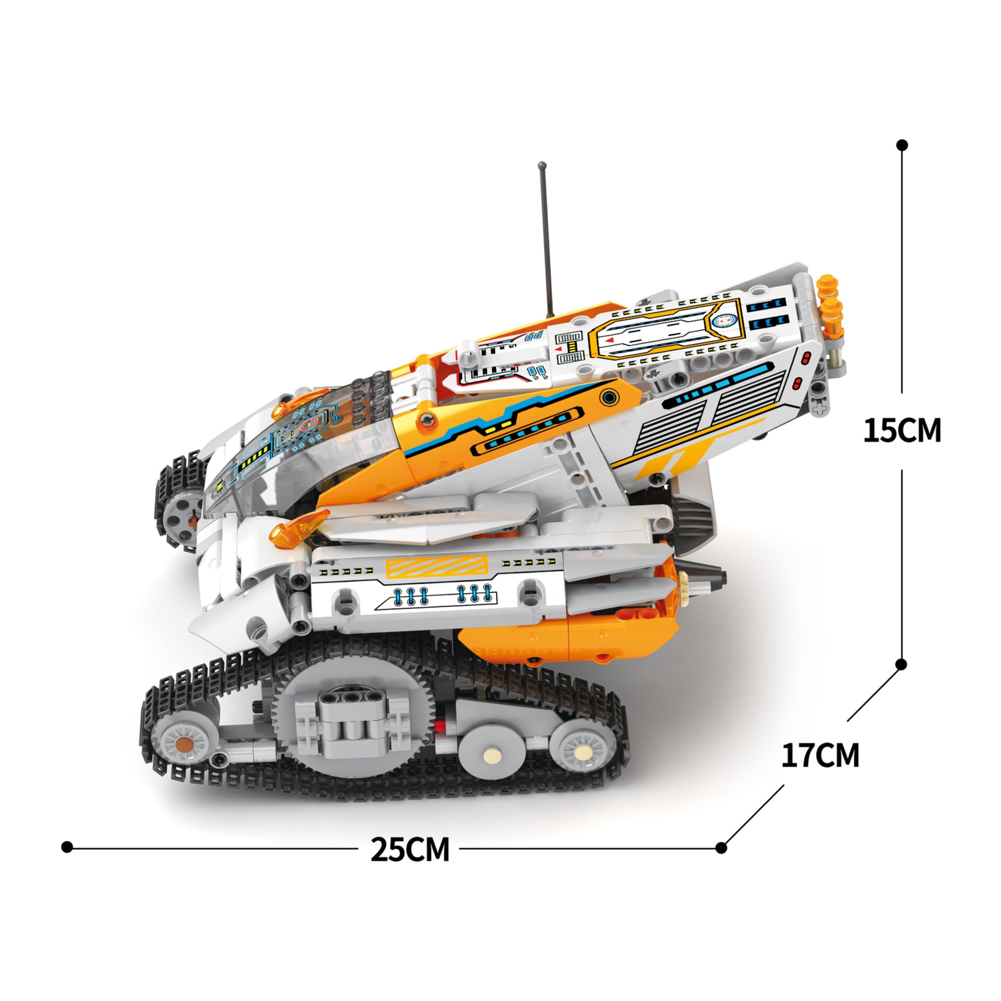 Remote Controlled Intergalactic Explorer | 704pcs
