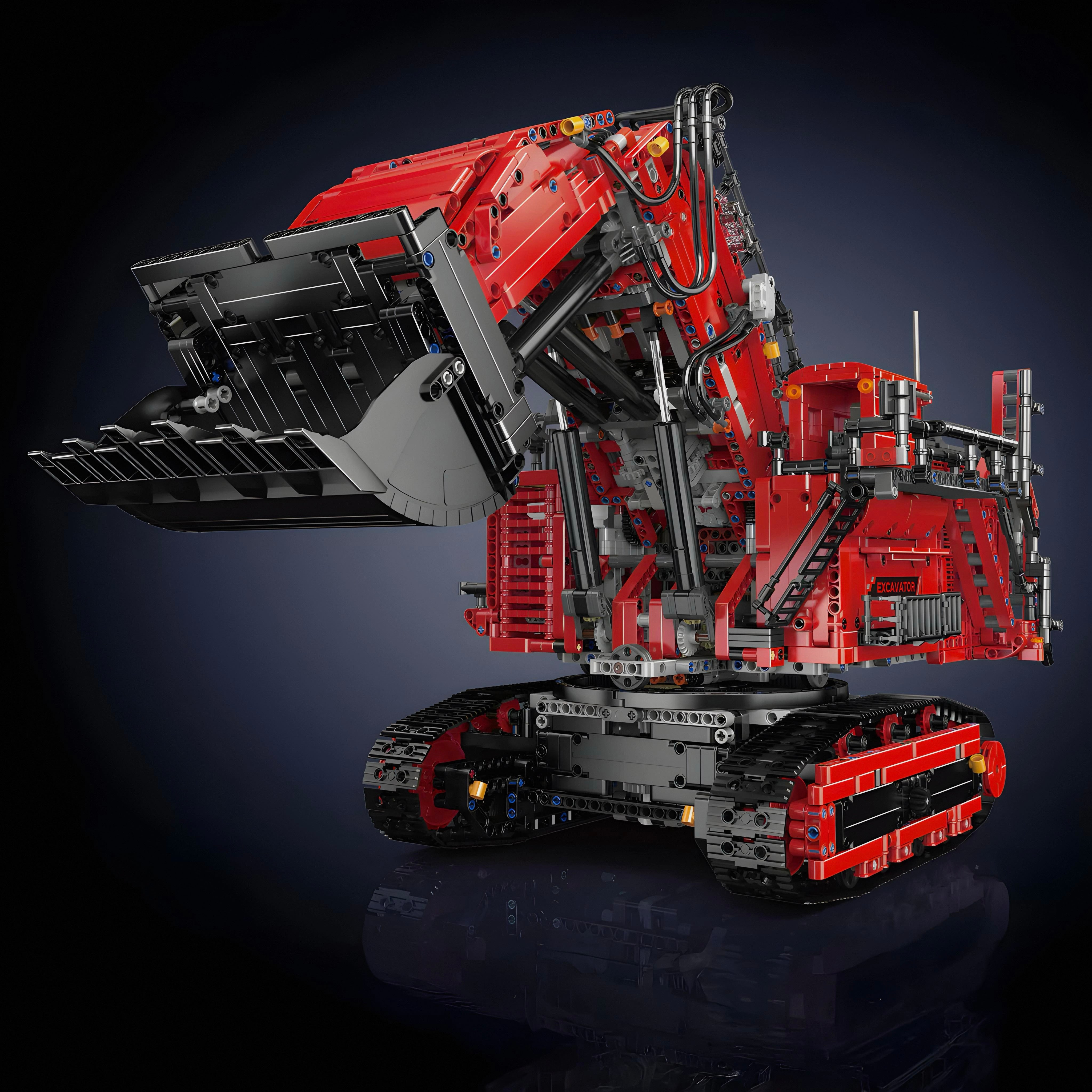 REMOTE CONTROLLED HEAVY DUTY EXCAVATOR | 4768PCS