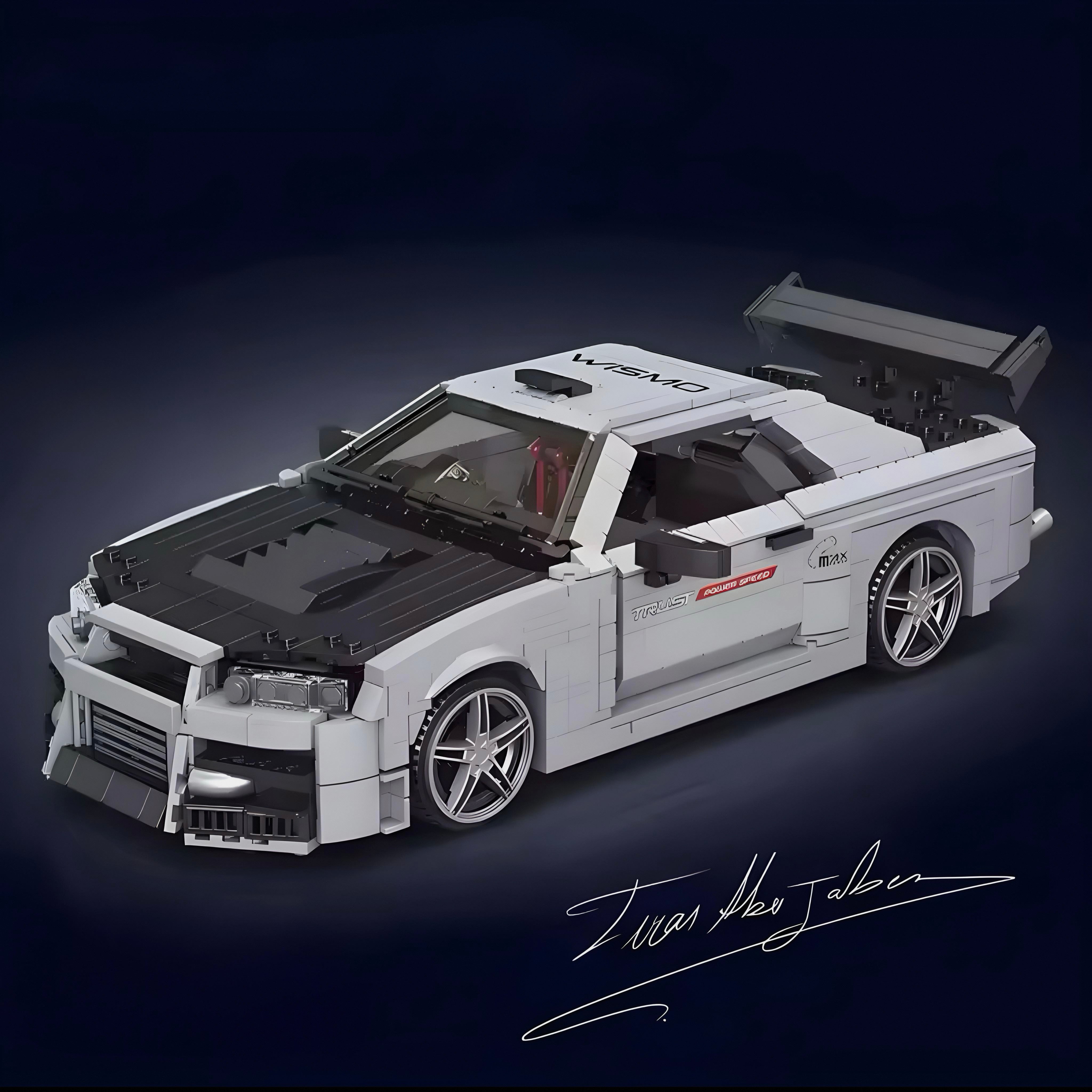 SKYLINE GTR R34 | 1472PCS