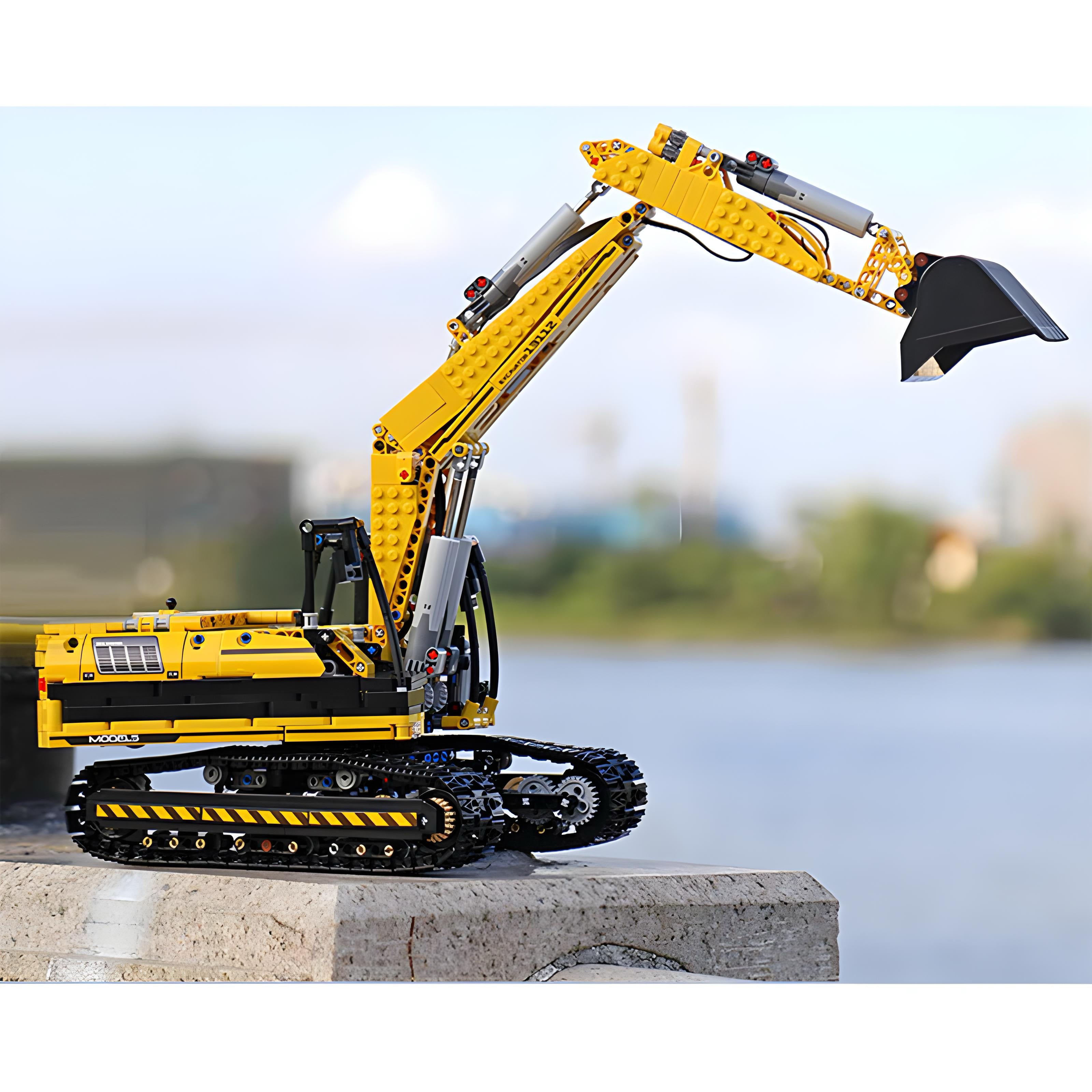 REMOTE CONTROLLED DIGGER | 1830PCS