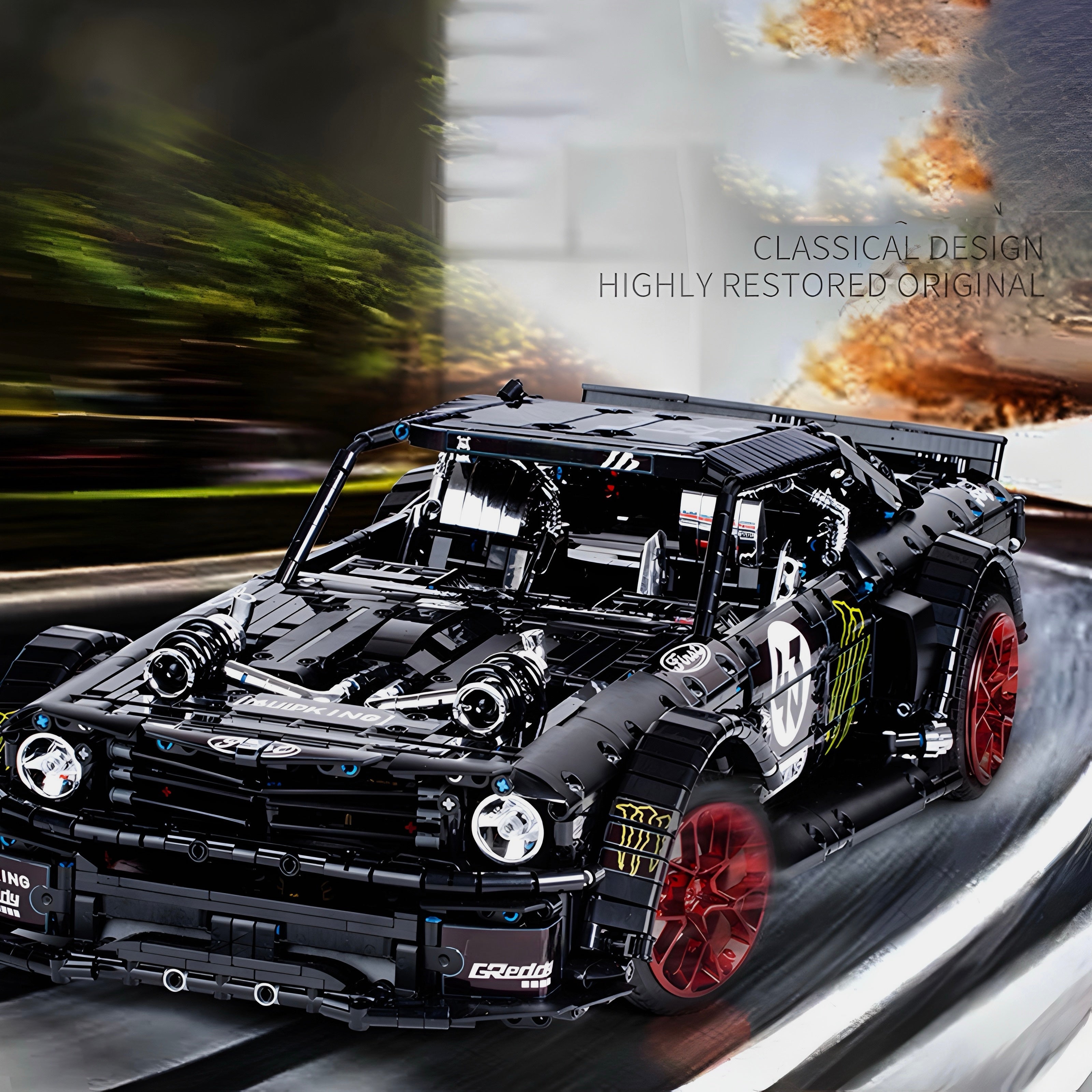 KEN BLOCK'S 1400HP HOONICORN | 3202PCS