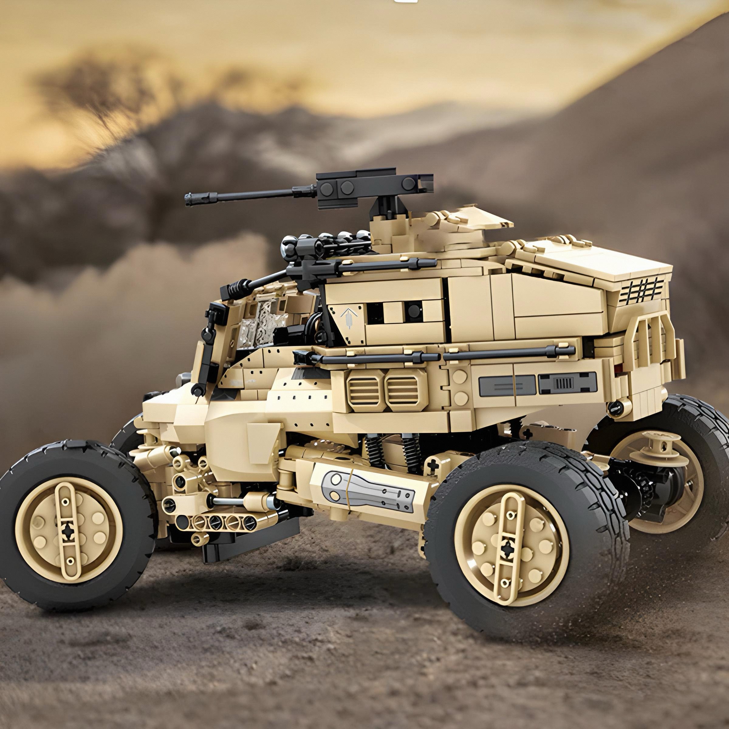 REMOTE CONTROLLED COMBAT BUGGY | 1182PCS