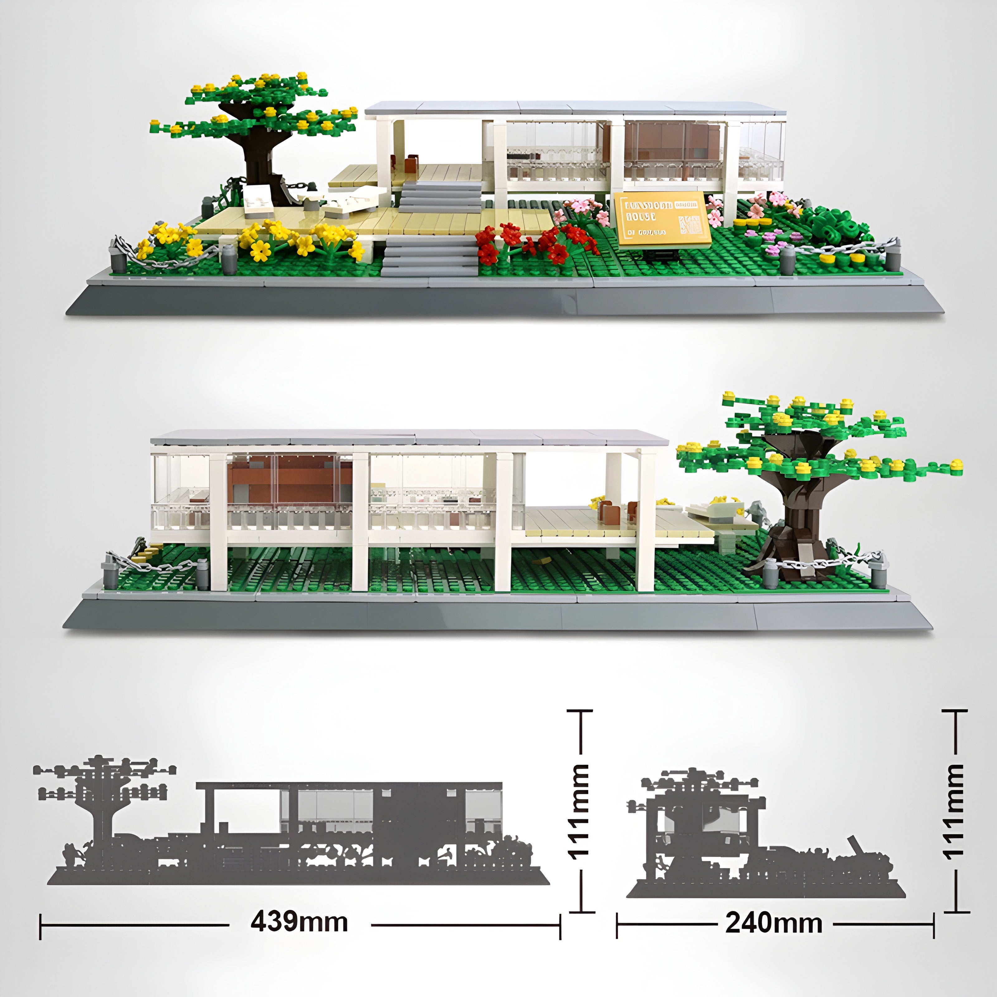 FARNSWORTH HOUSE | 664PCS