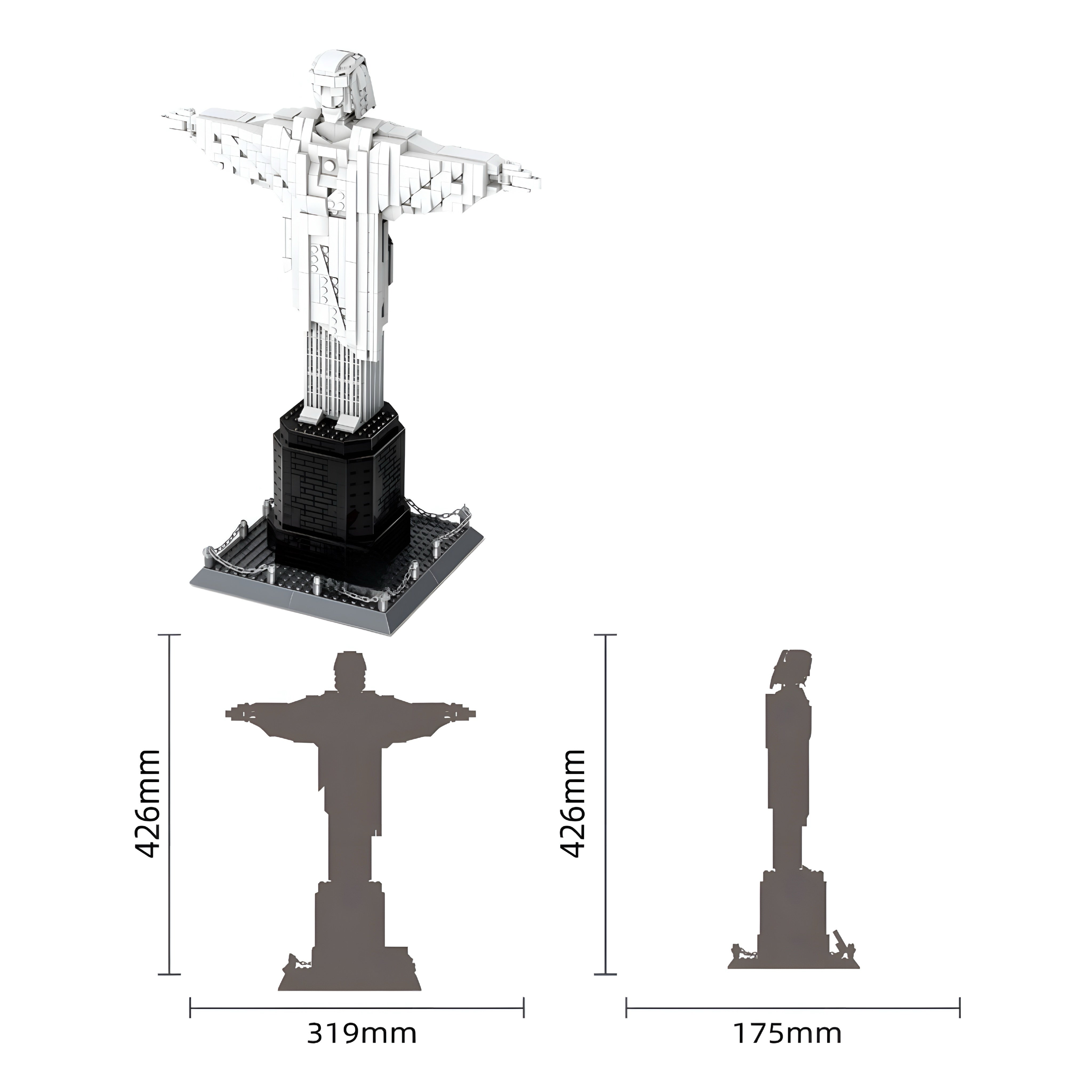 CHRIST THE REDEEMER | 974PCS