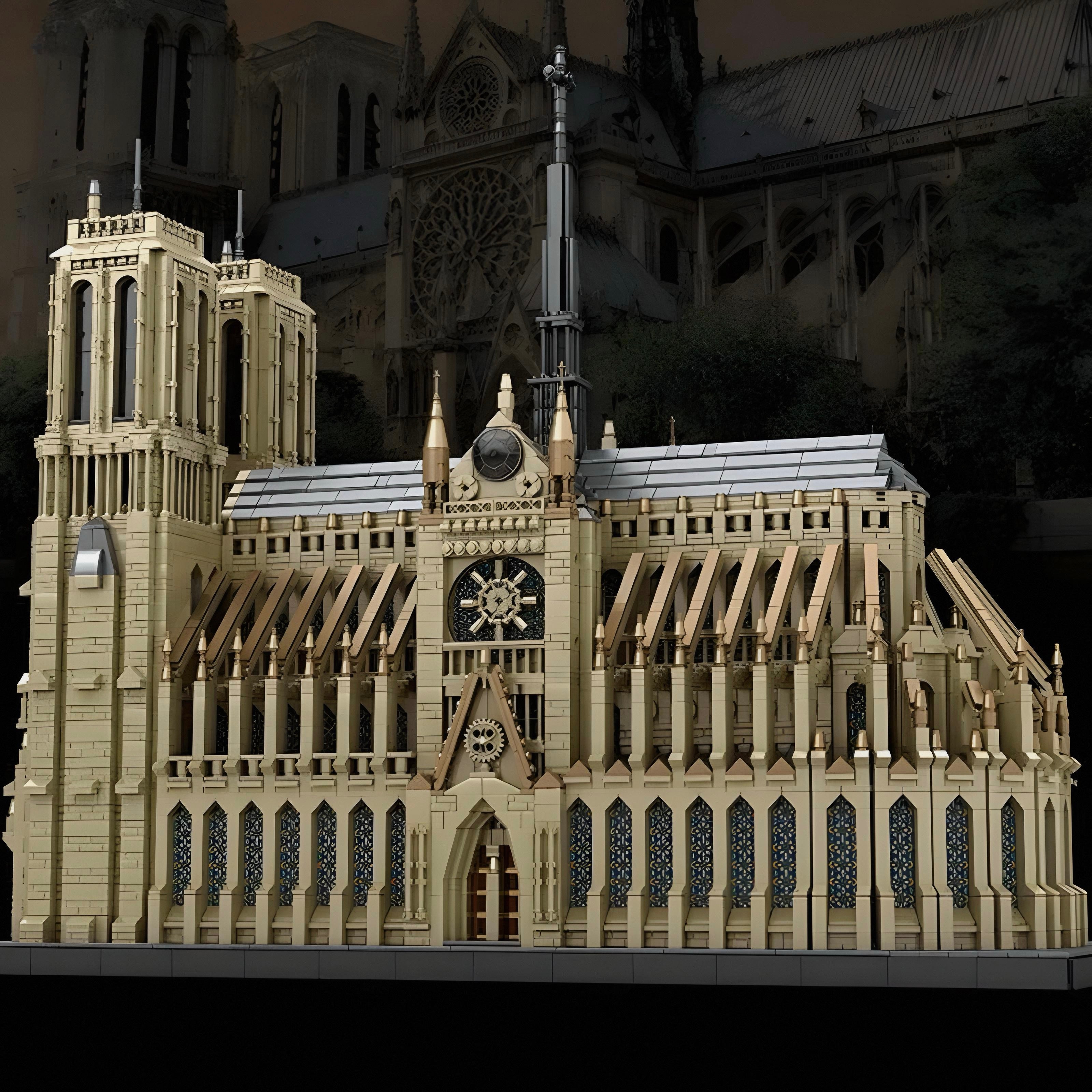 NOTRE DAME CATHEDRAL | 8867PCS