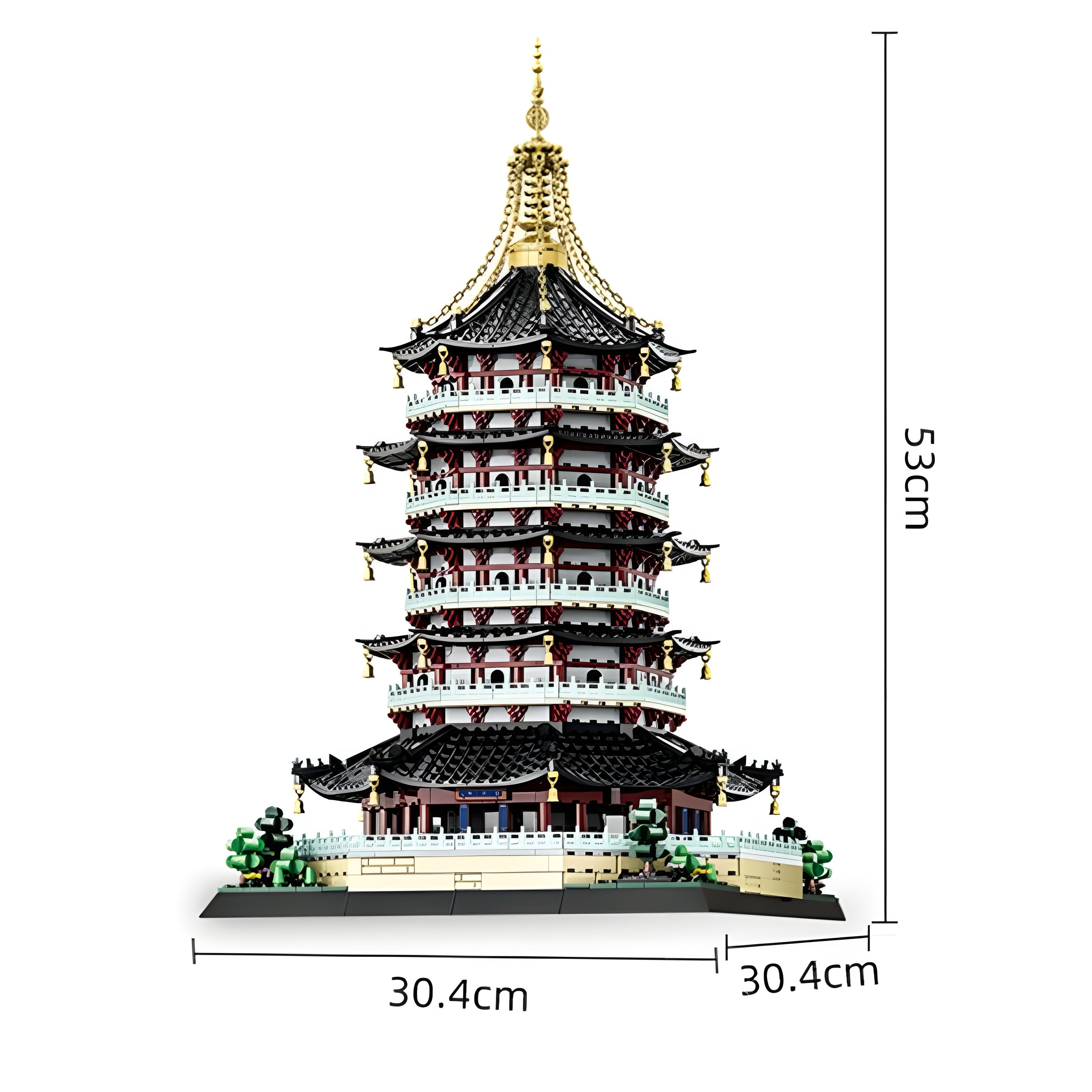 LEIFENG PAGODA | 1498PCS