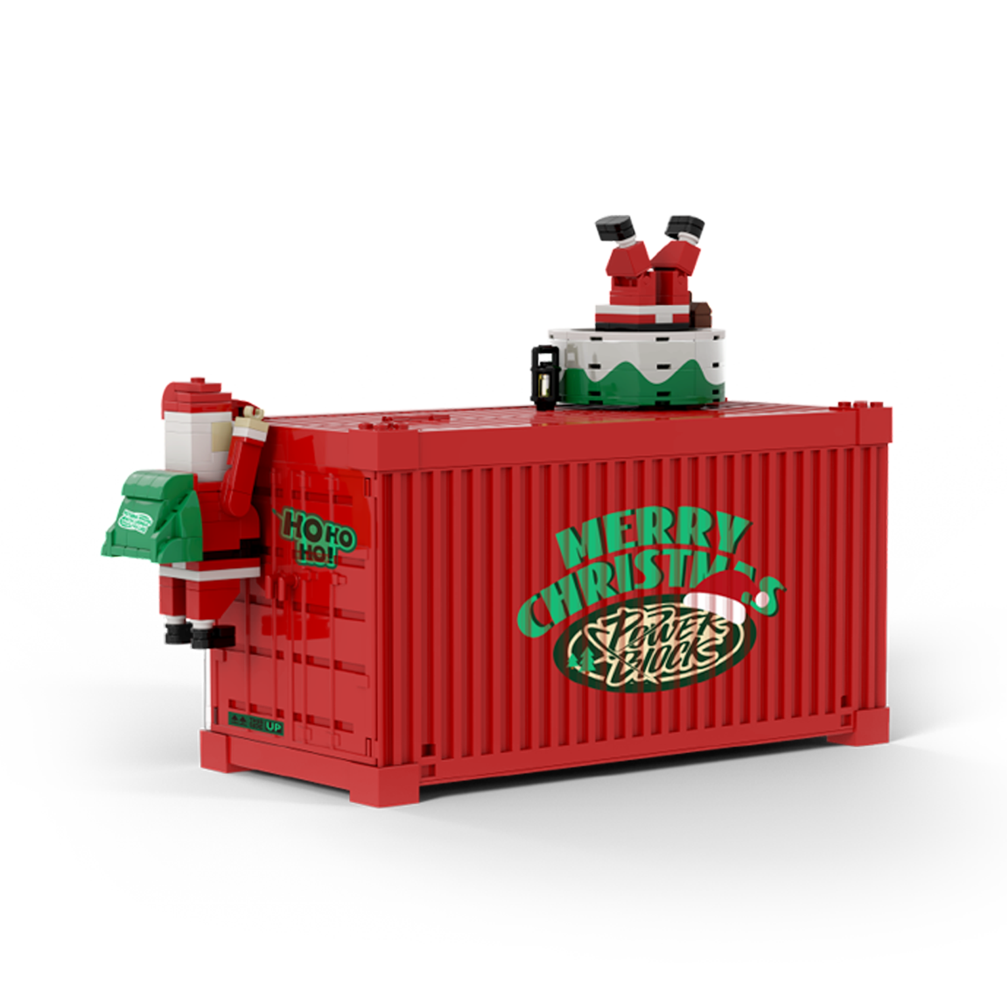 Christmas Pickup Truck | 612pcs