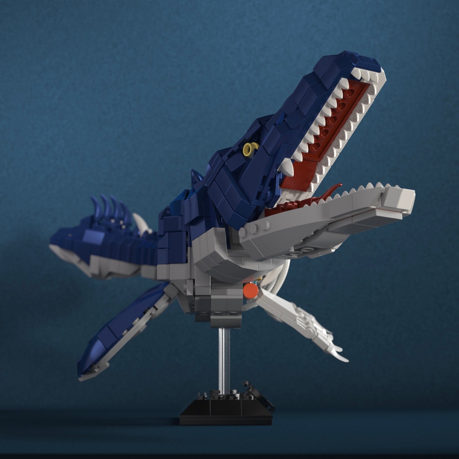 Cyber Mosasaurus | 1028pcs
