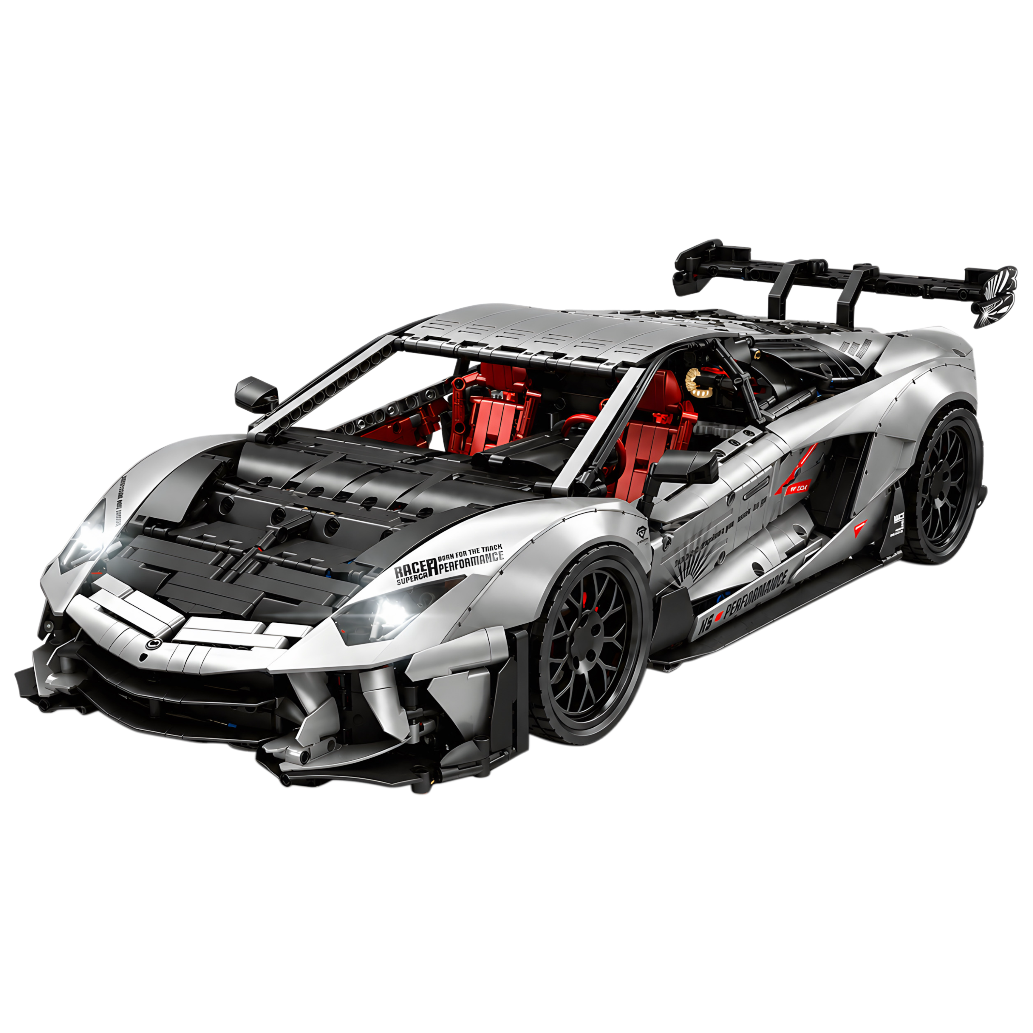 Chrome Bull Widebody Supercar