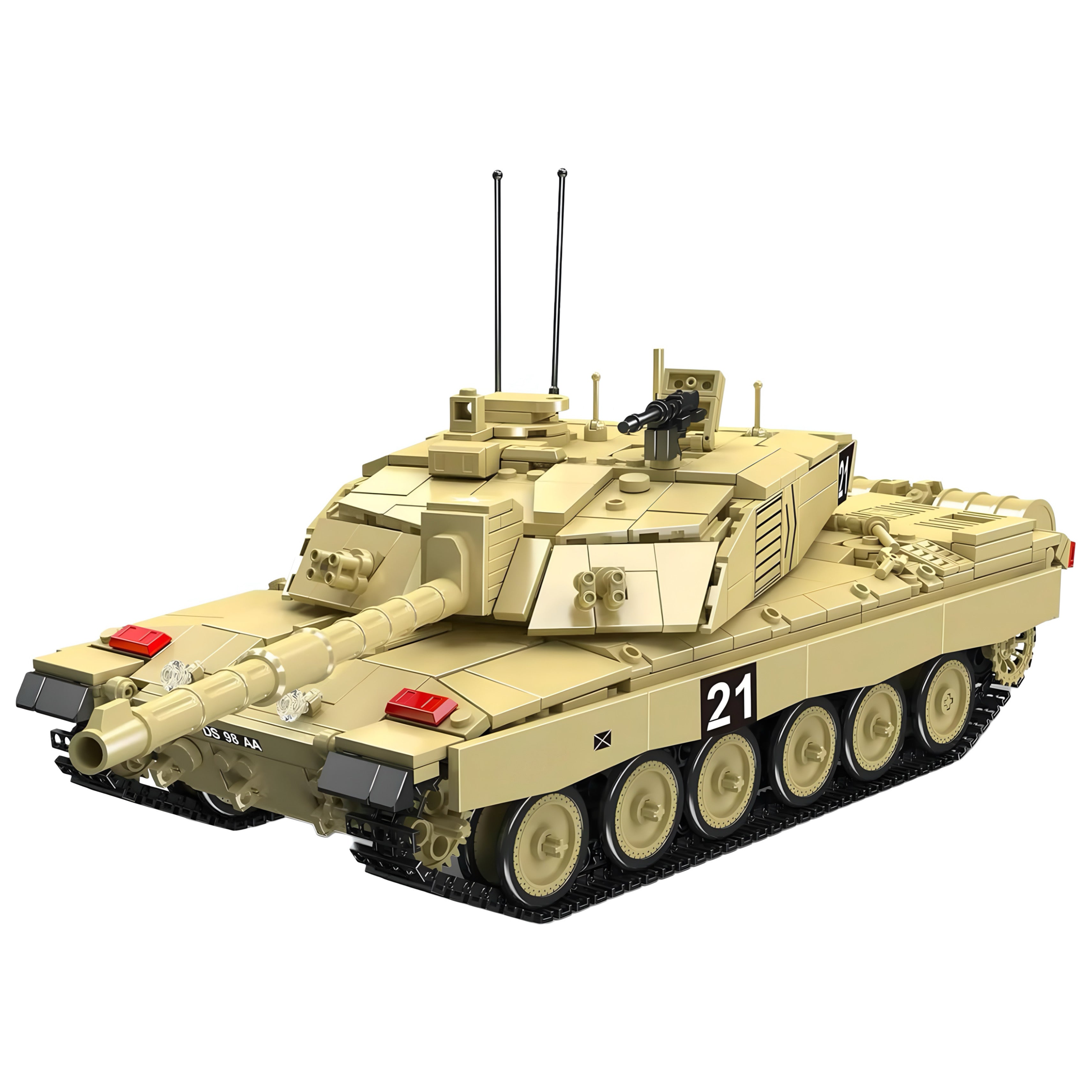 REMOTE CONTROLLED CHALLENGER 2 TANK | 1128PCS