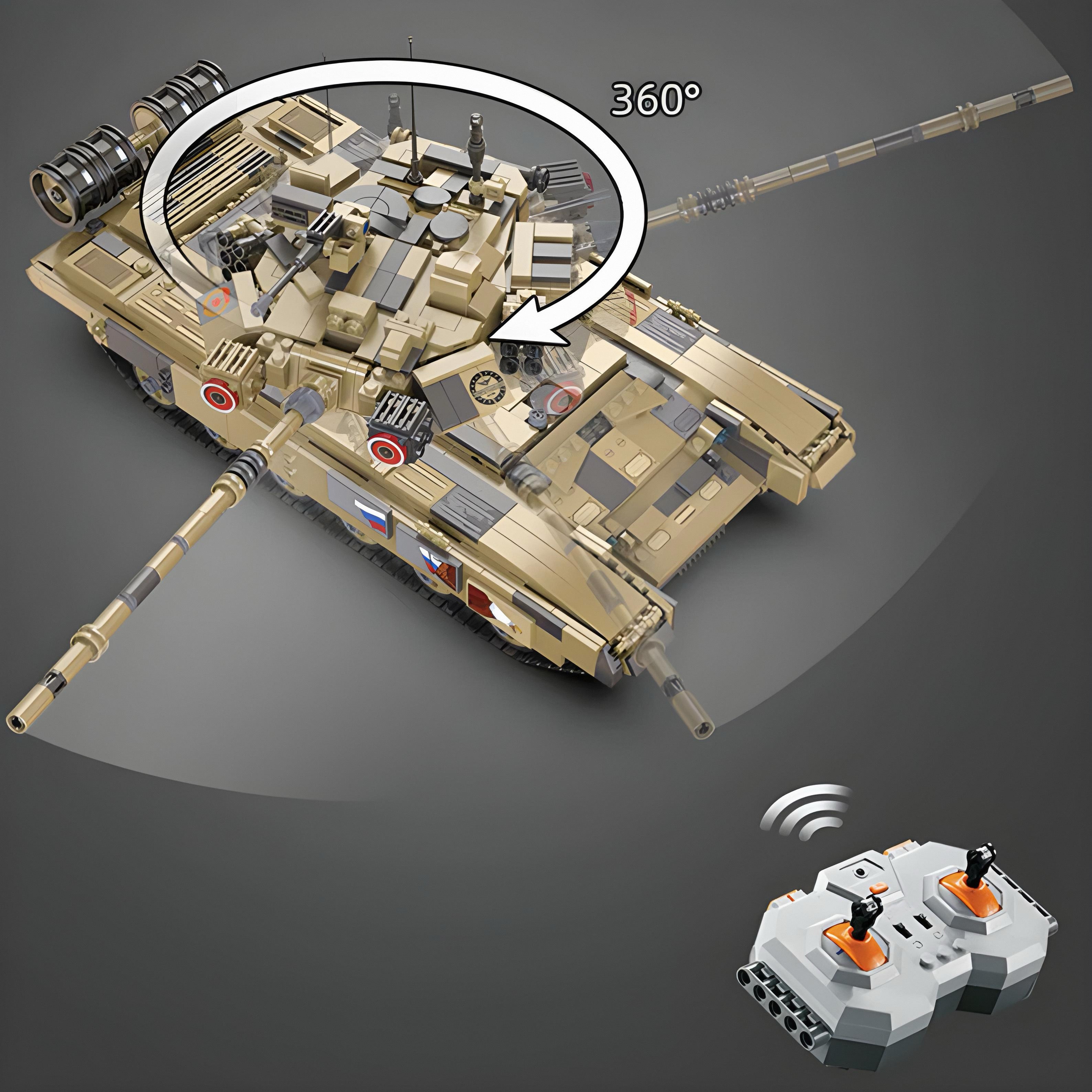 REMOTE CONTROLLED TANK | 1724PCS