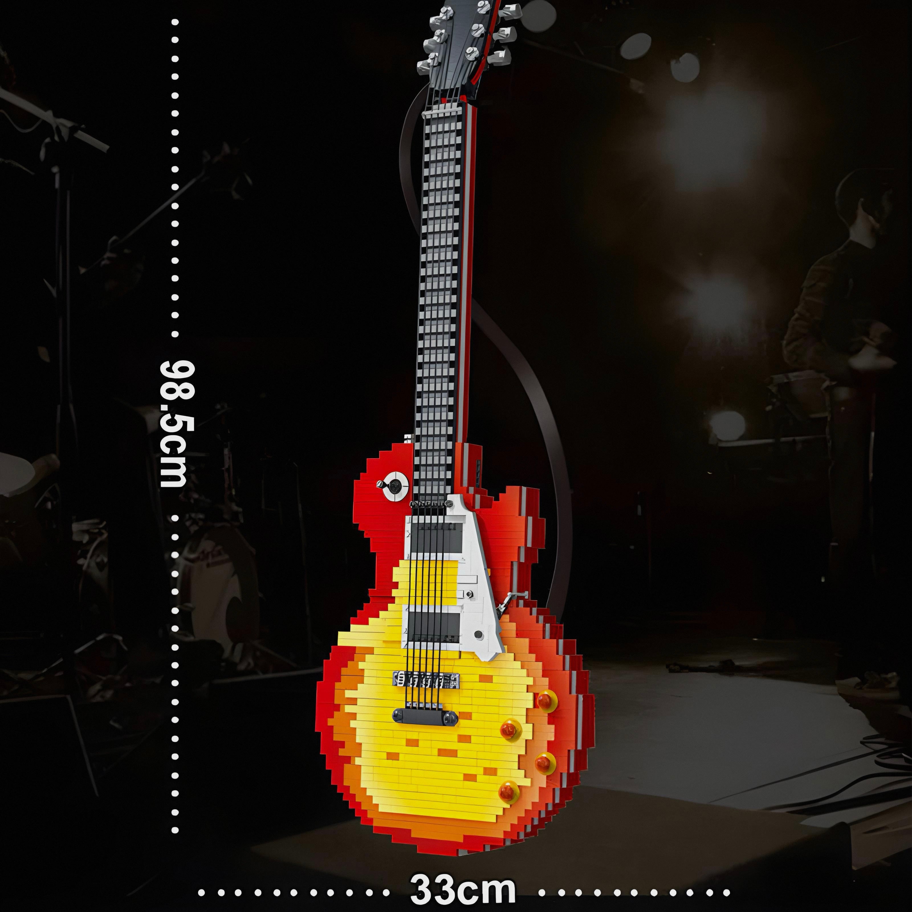 1:1 SCALE ELECTRIC GUITAR | 2502PCS