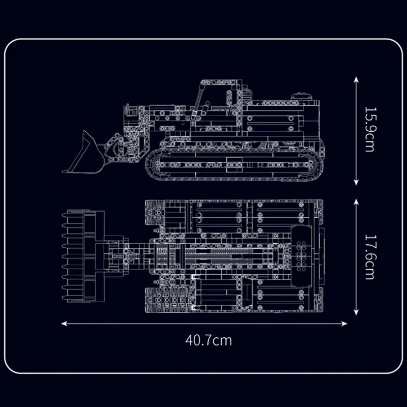 REMOTE CONTROLLED LOADER | 1422PCS