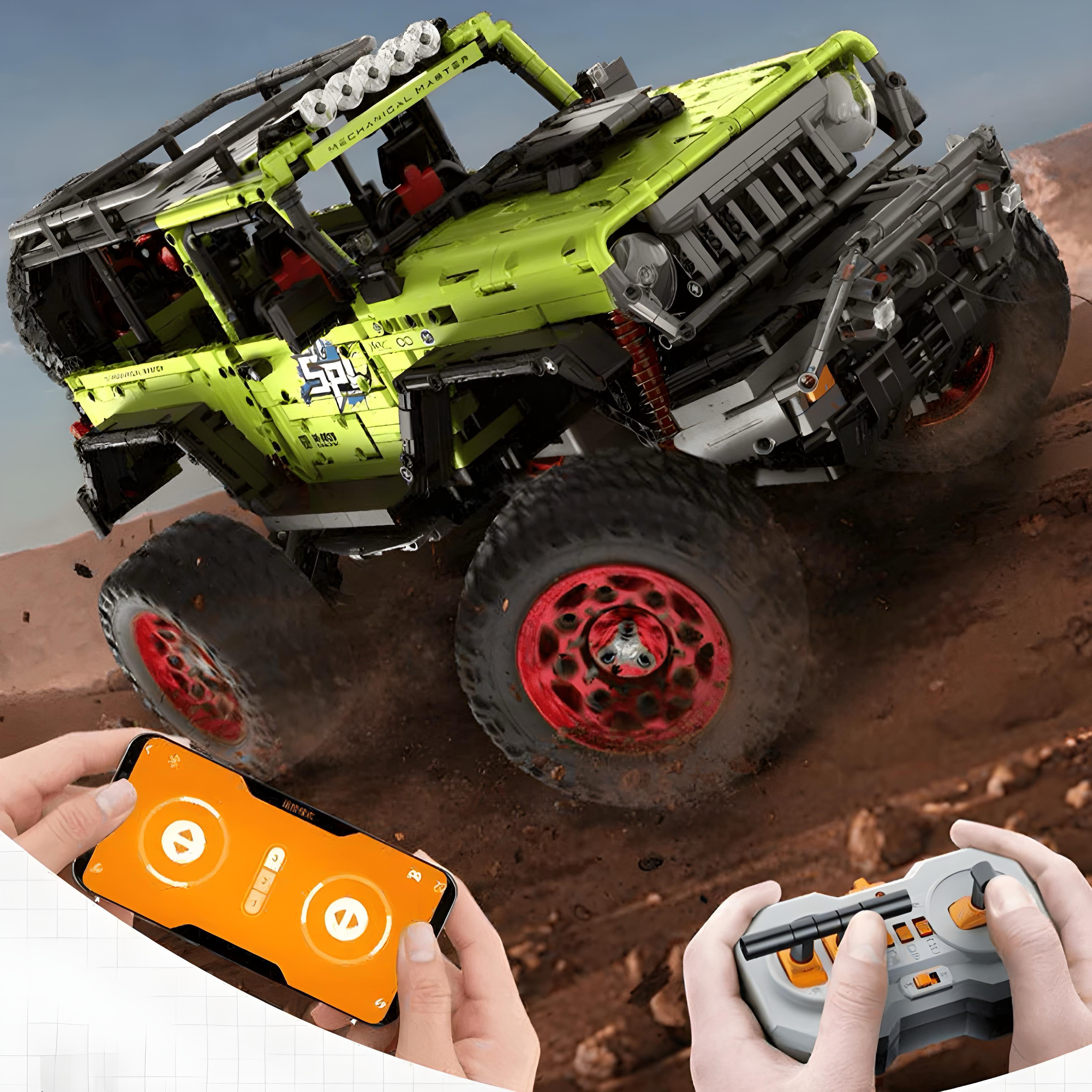 THE ULTIMATE 1:6 SCALE OFF-ROADER | 2544PCS