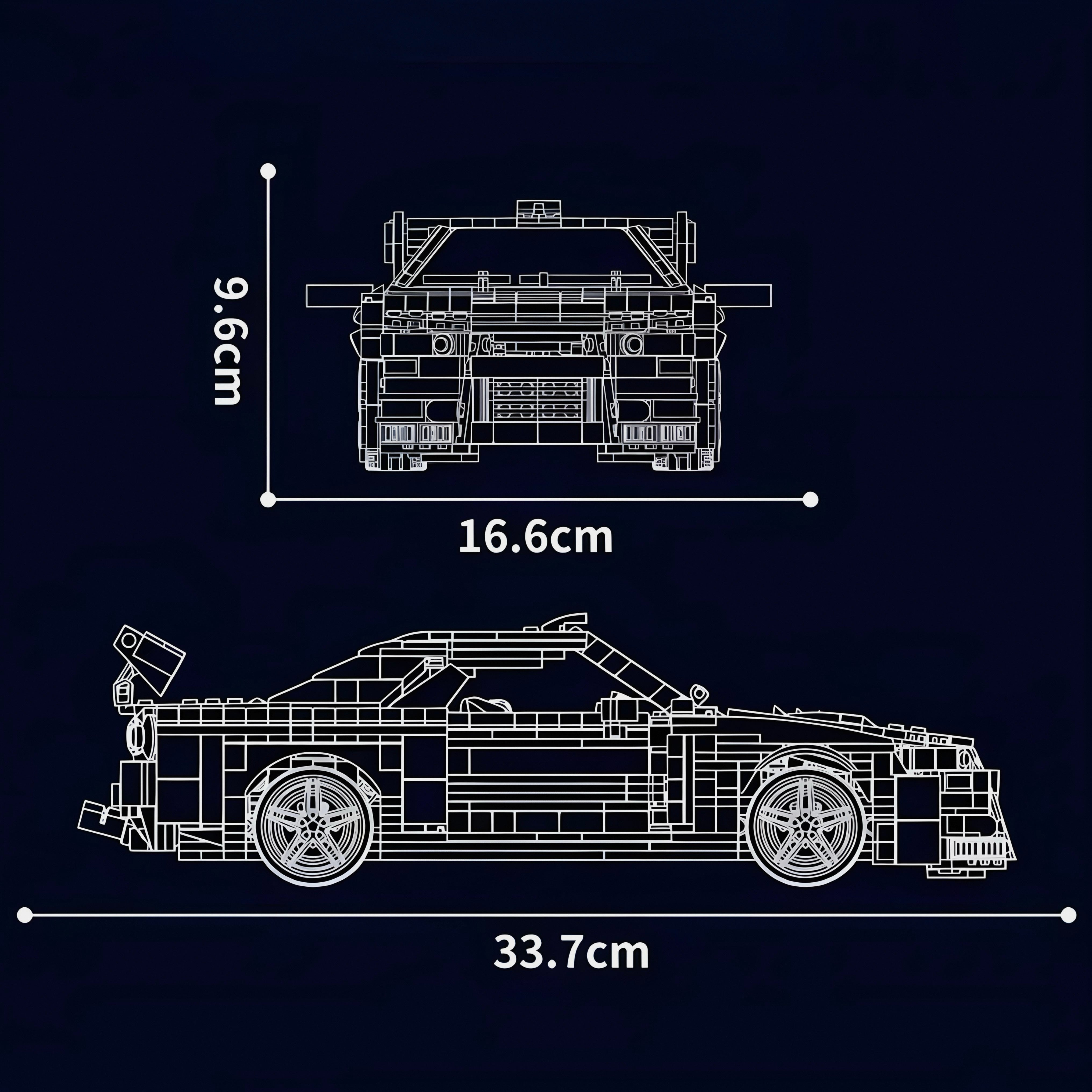 SKYLINE GTR R34 | 1472PCS