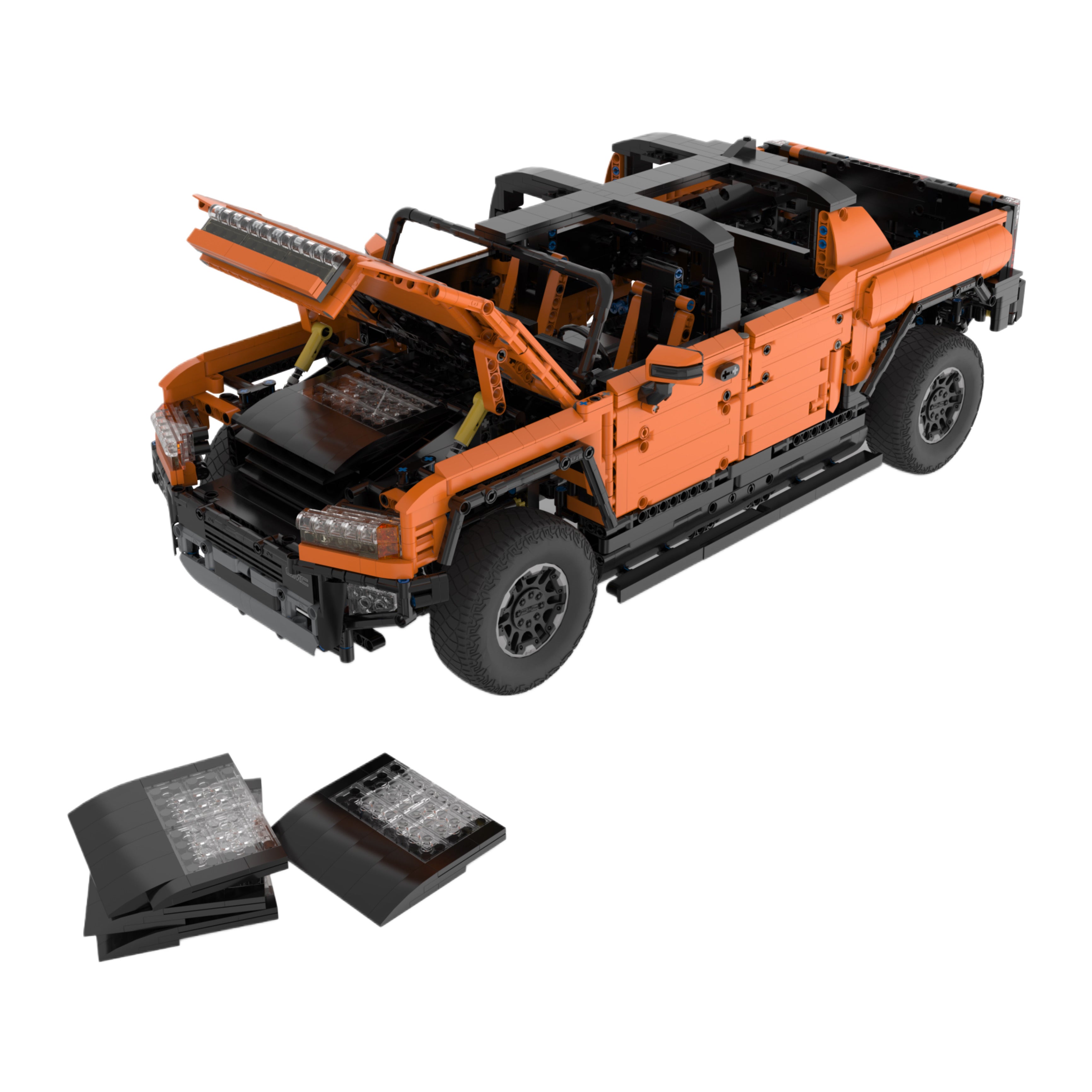 Remote Controlled Hummer EV Truck | 3756pcs