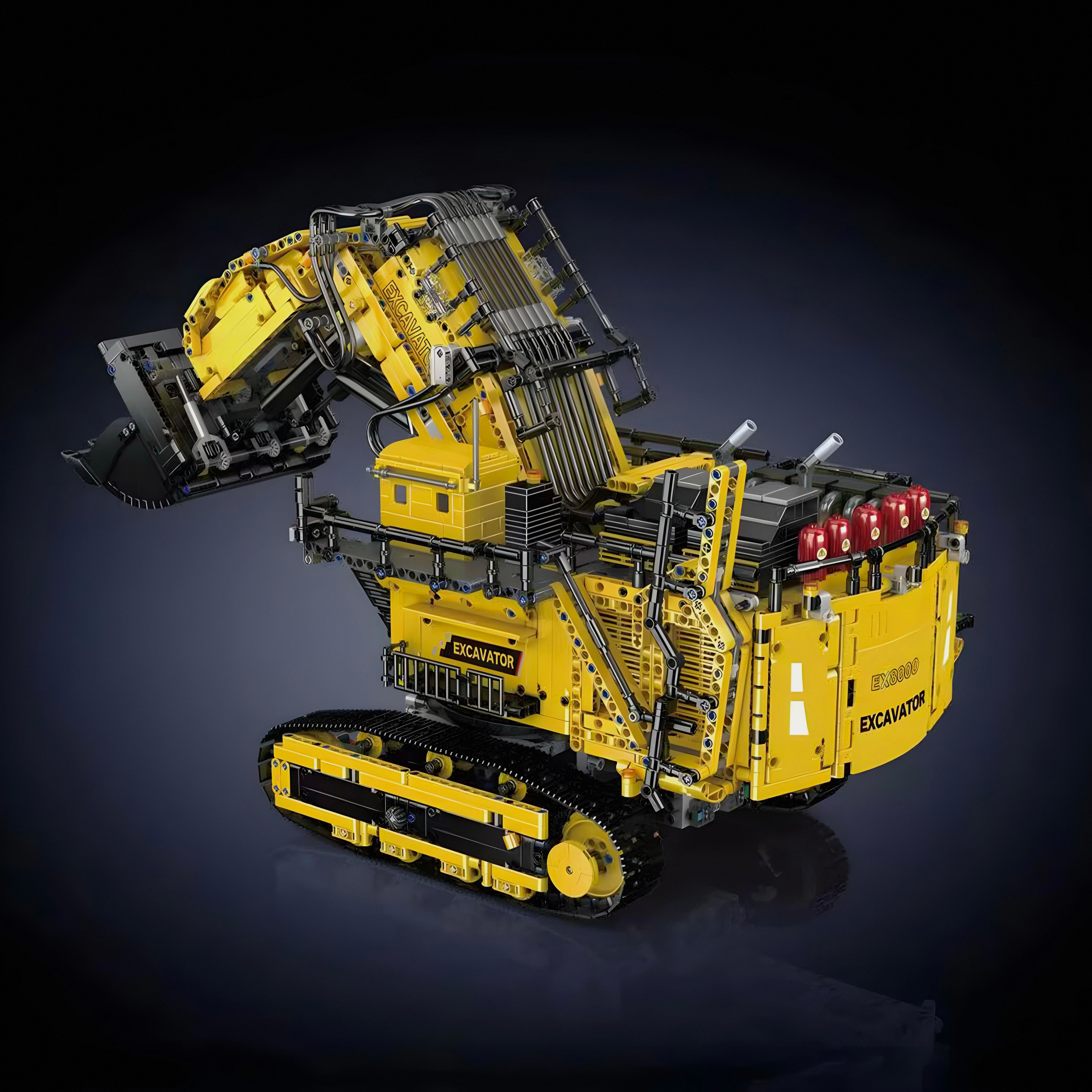 REMOTE CONTROLLED HEAVY DUTY EXCAVATOR | 4768PCS