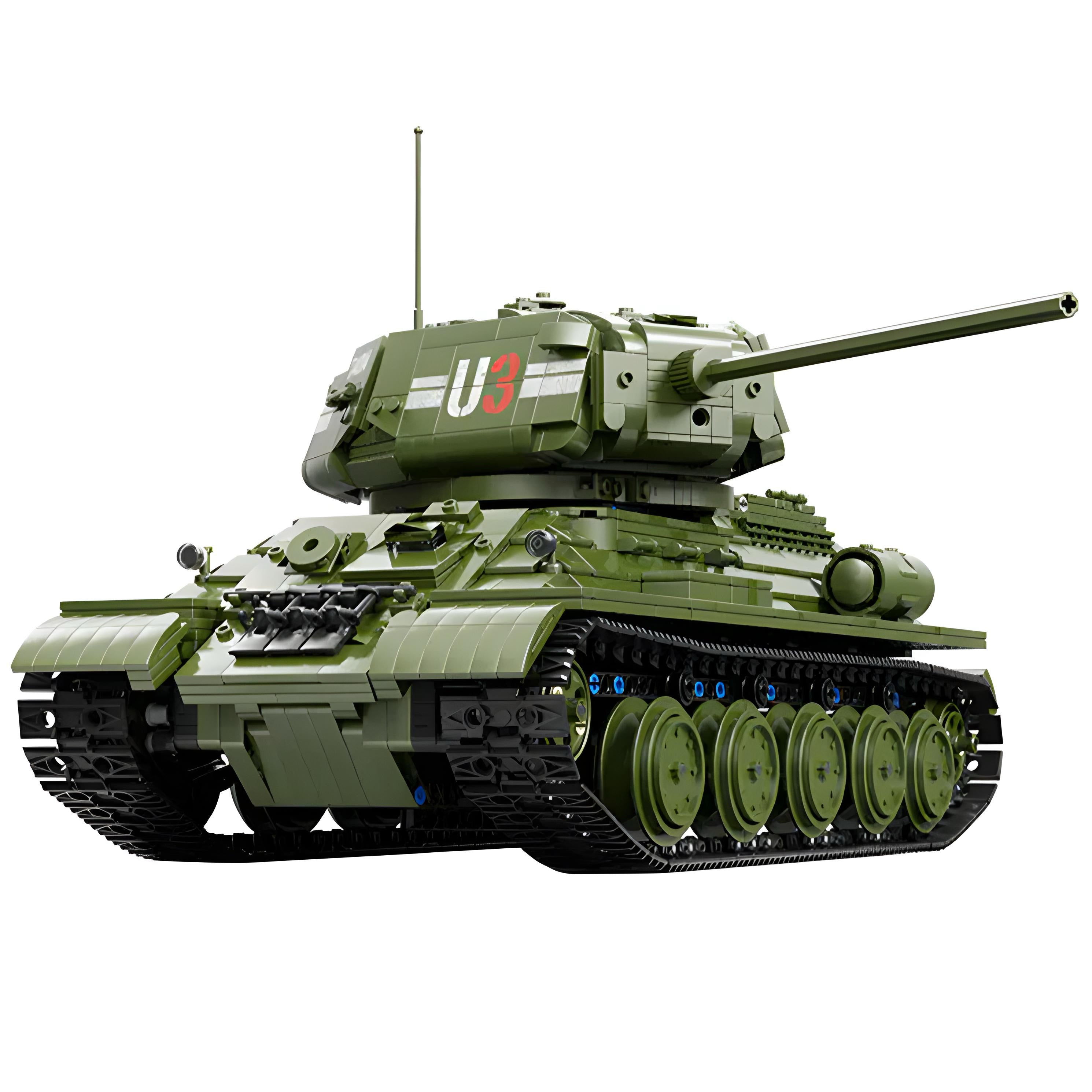 REMOTE CONTROLLED T34 TANK | 2052PCS