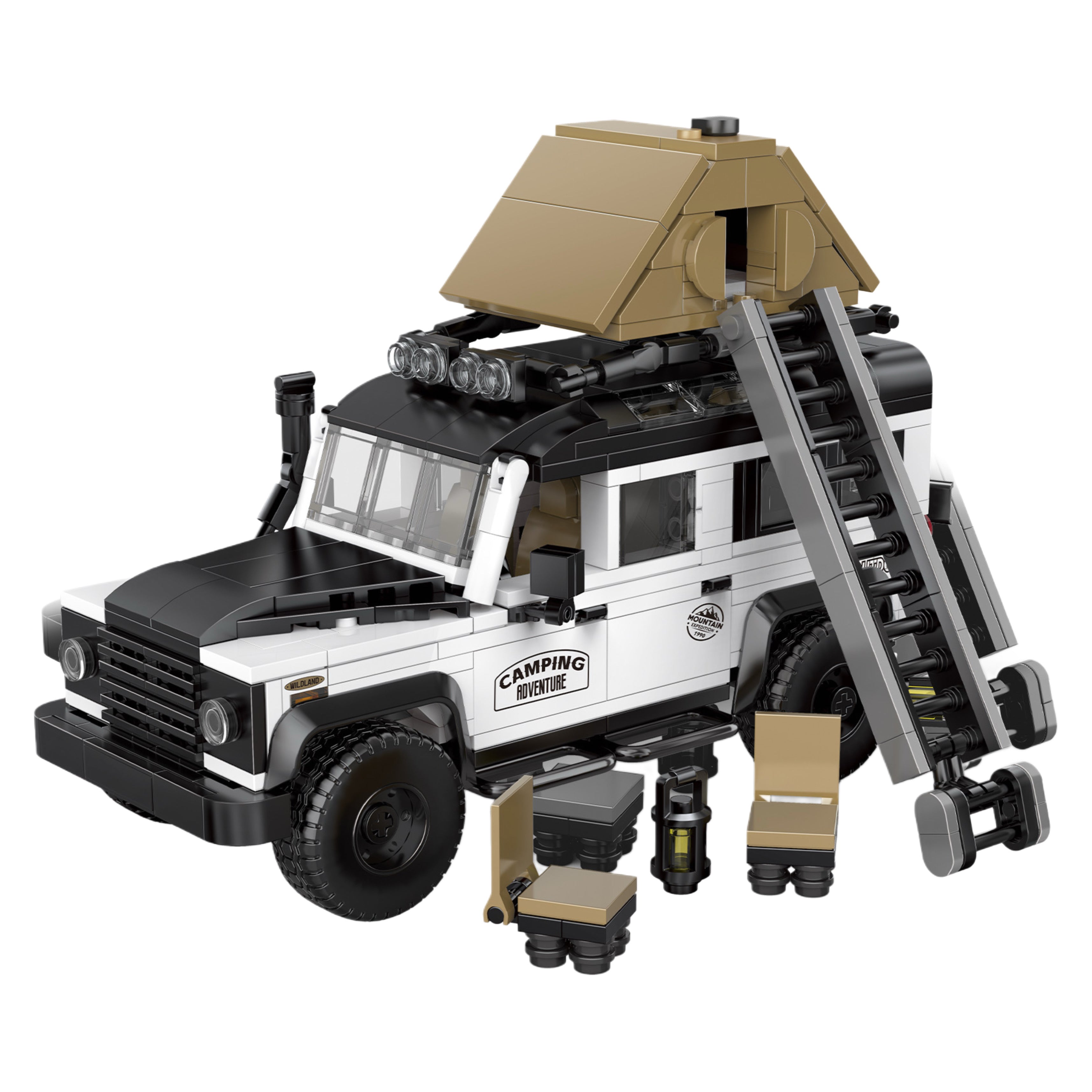 Camping Edition British Off Roader | 676pcs