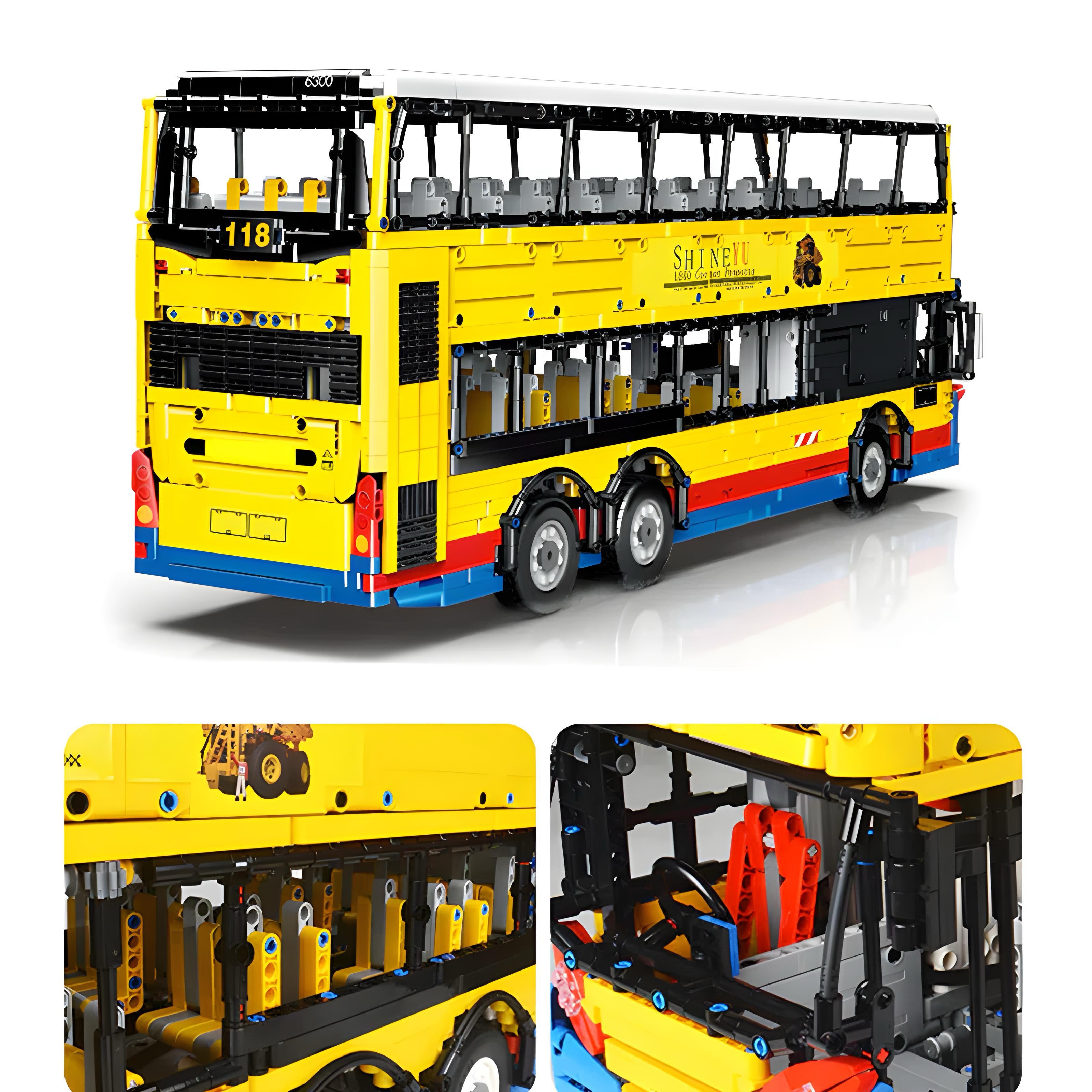 REMOTE CONTROLLED HONG KONG BUS | 4316PCS