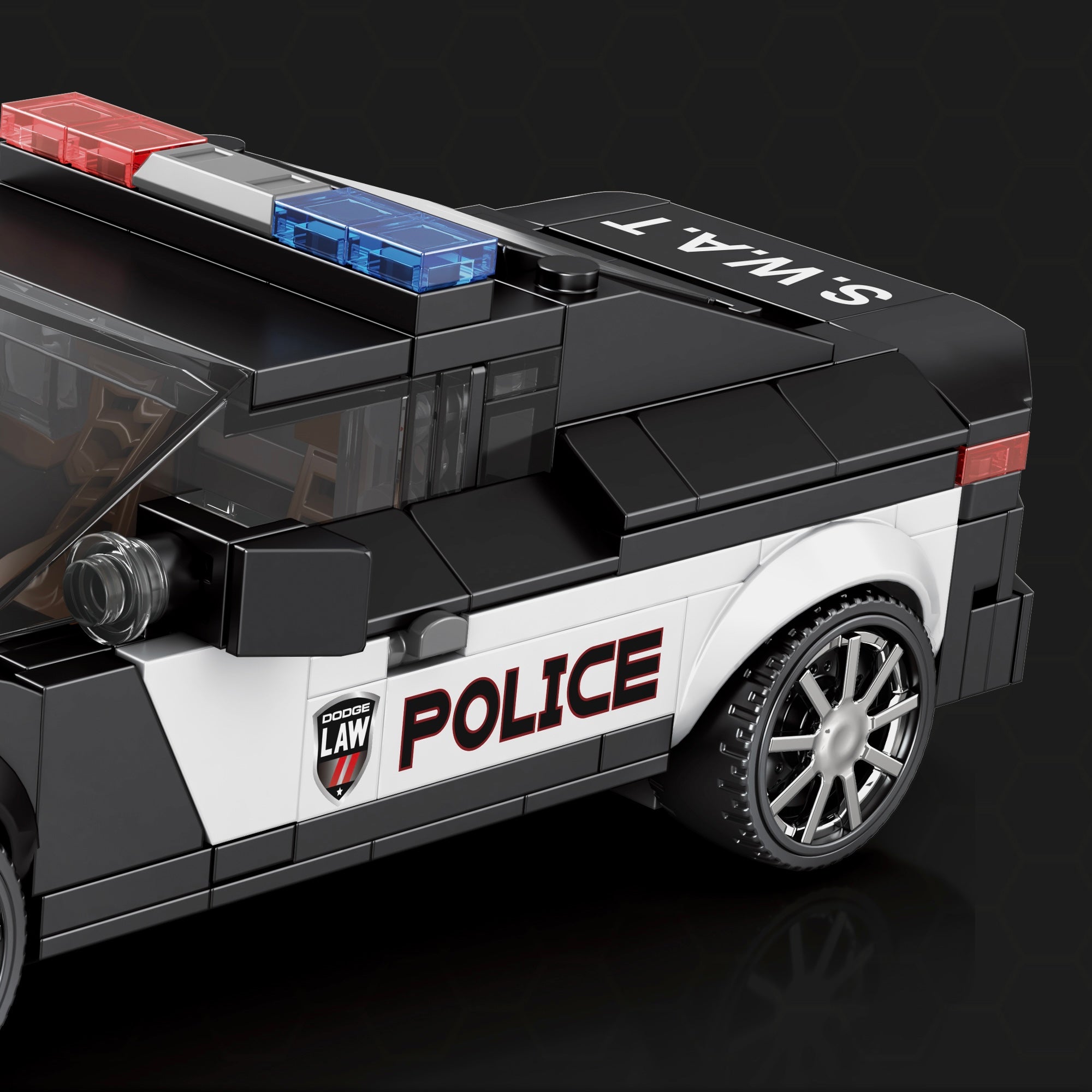 American Police Cruiser | 404pcs