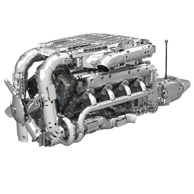 The Ultimate Chrome 5.5L V8 Engine & Gearbox