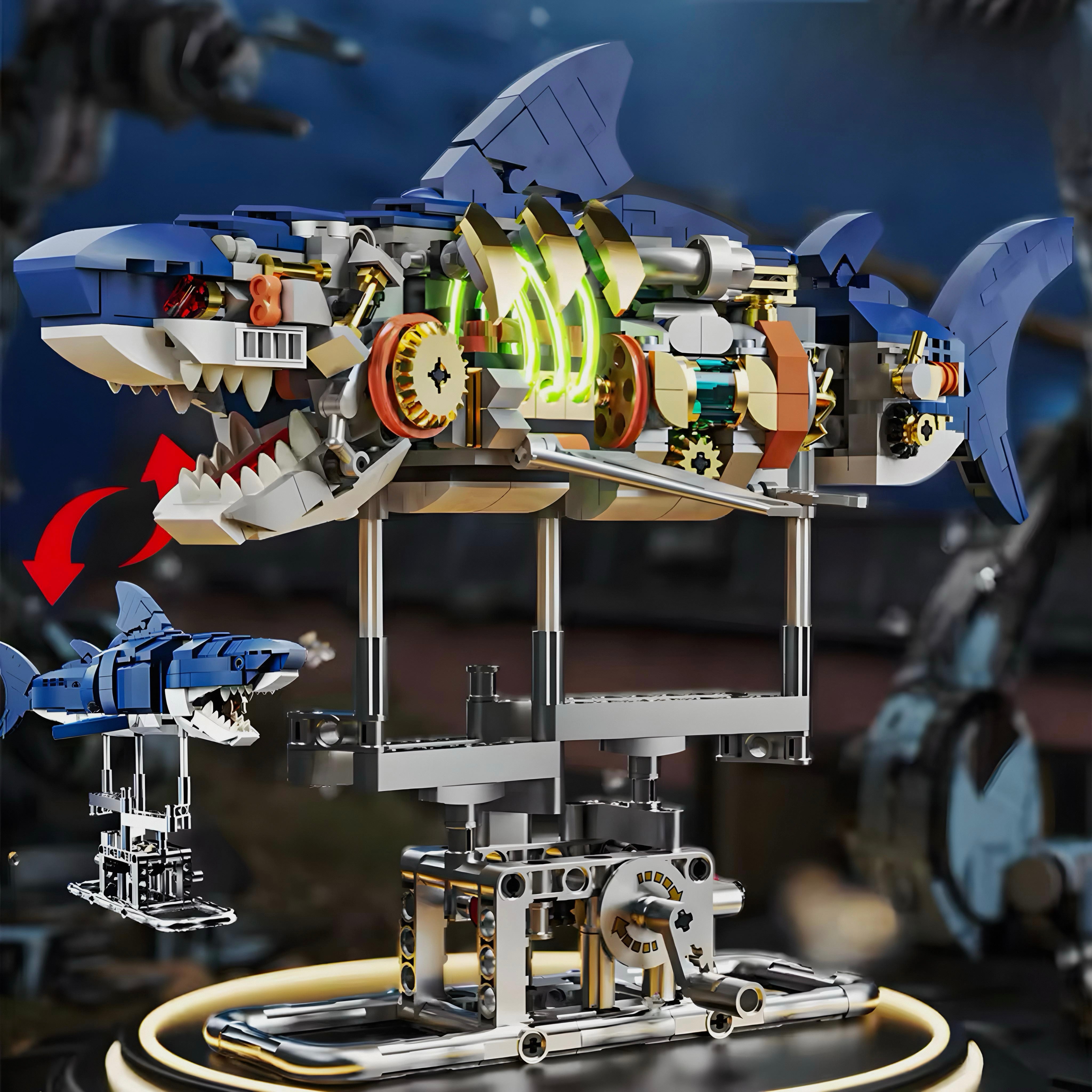 MECHANICAL SHARK | 692PCS