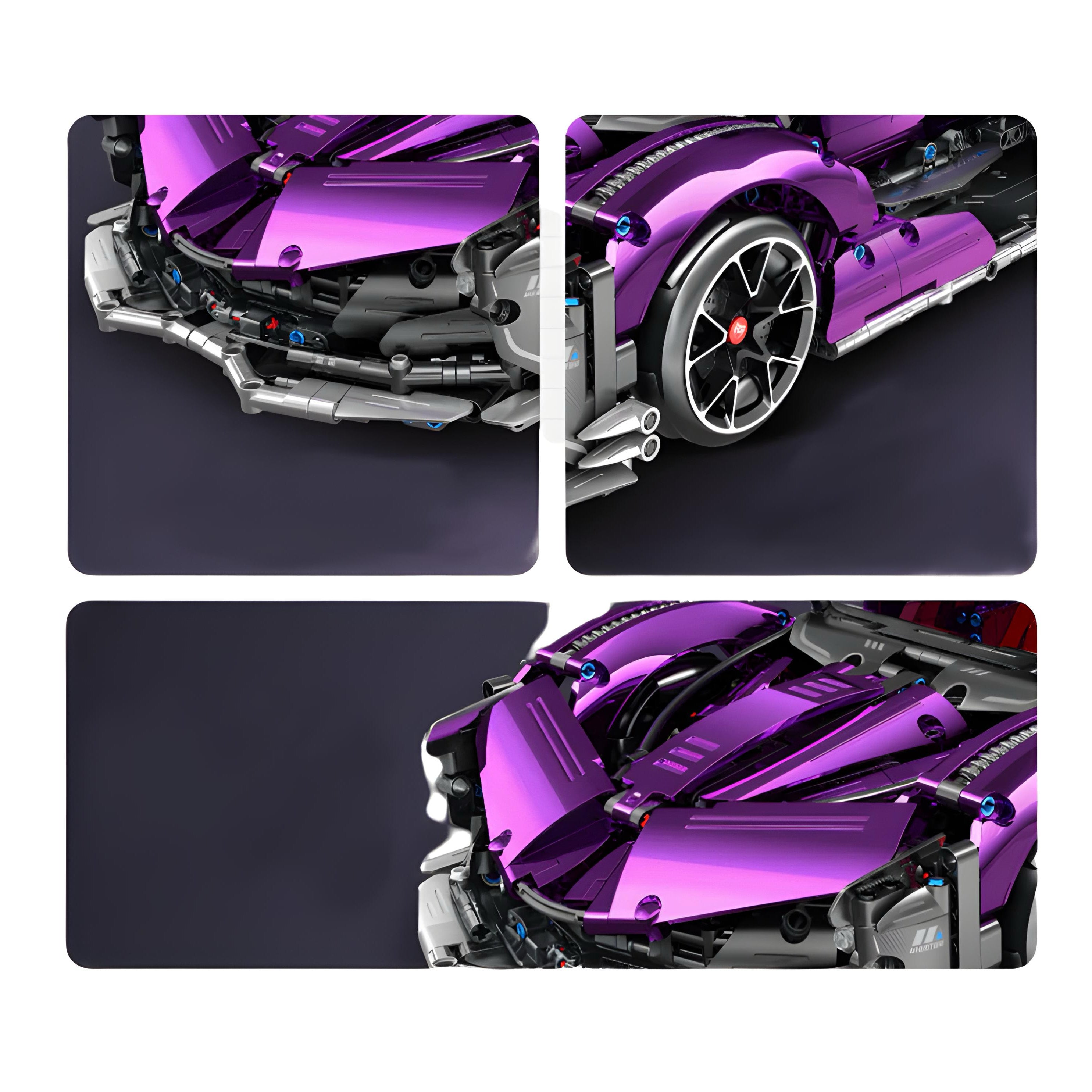 CHROME EDITION DRIFTING HYPERCAR | 2444PCS