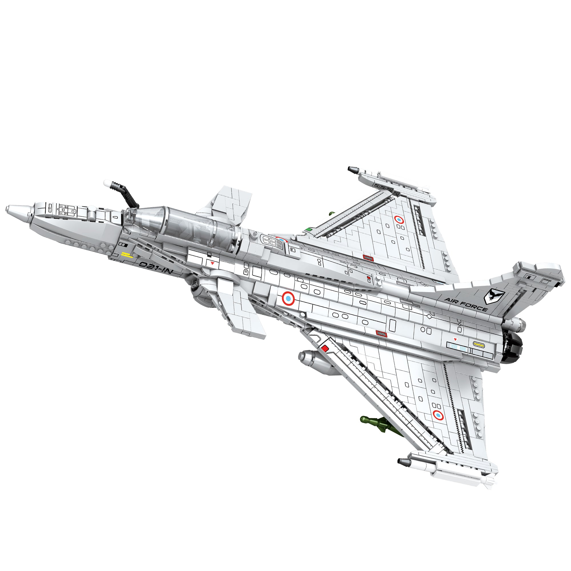 Rafale Fighter Jet | 2098pcs