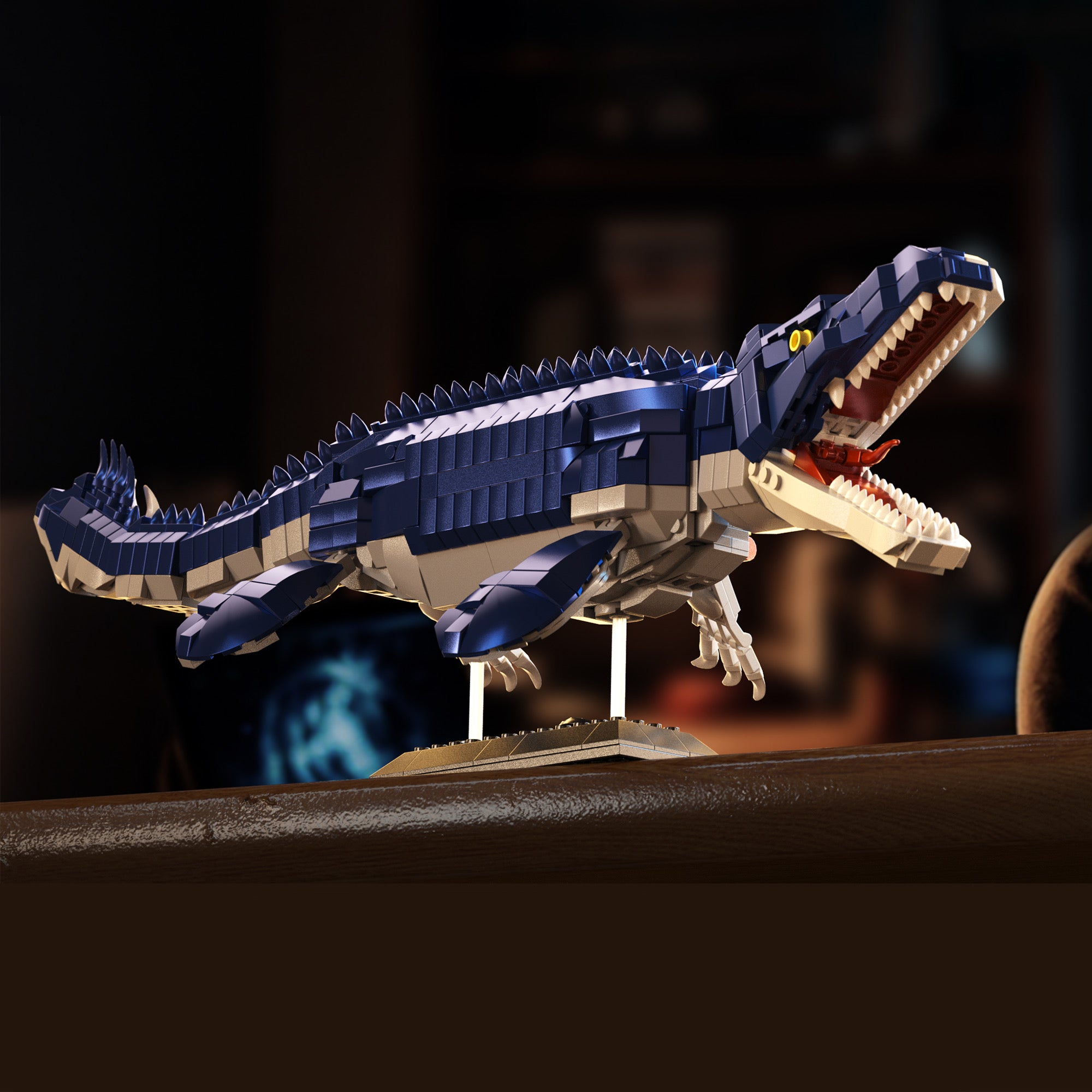 Cyber Mosasaurus | 1028pcs