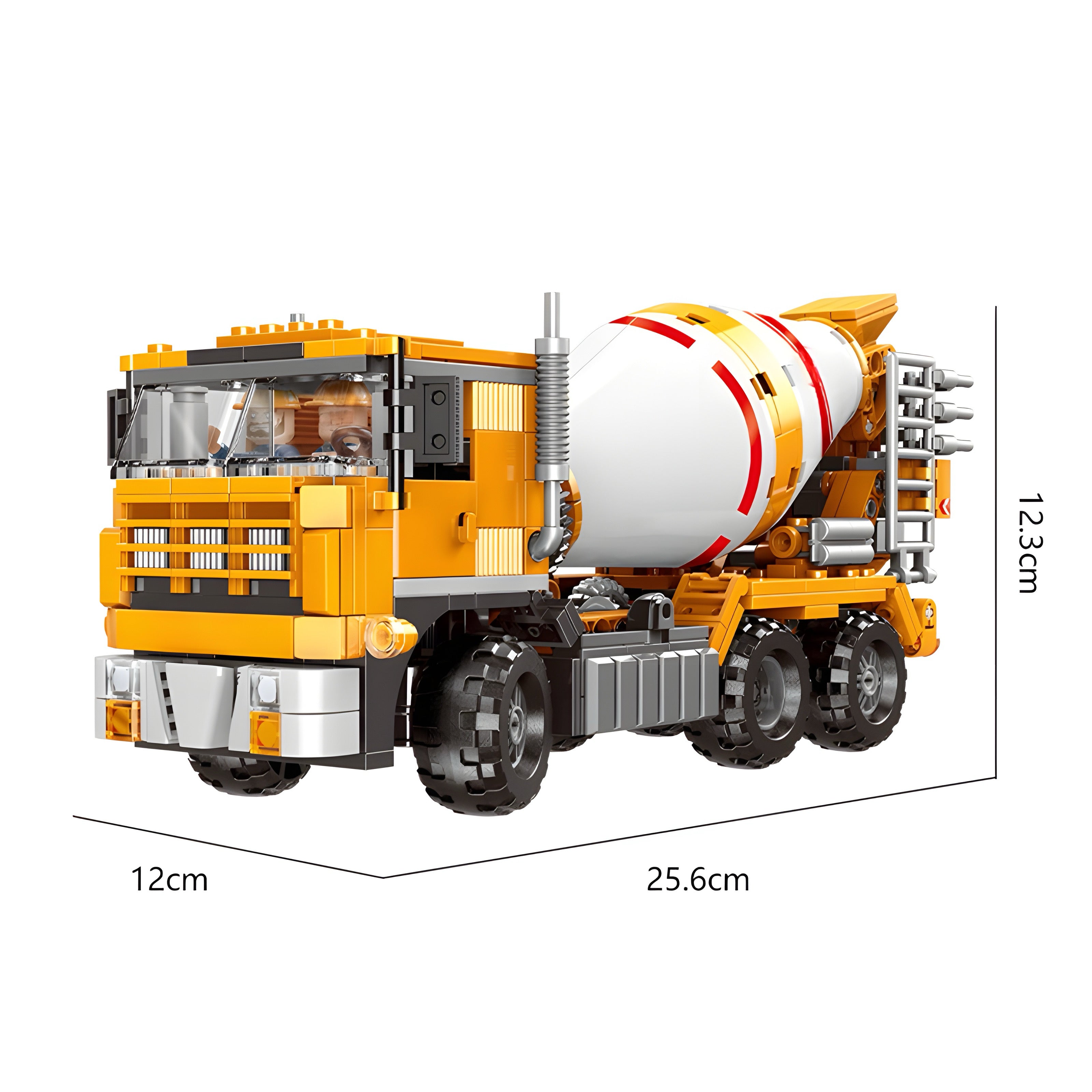 CEMENT MIXER TRUCK | 656PCS