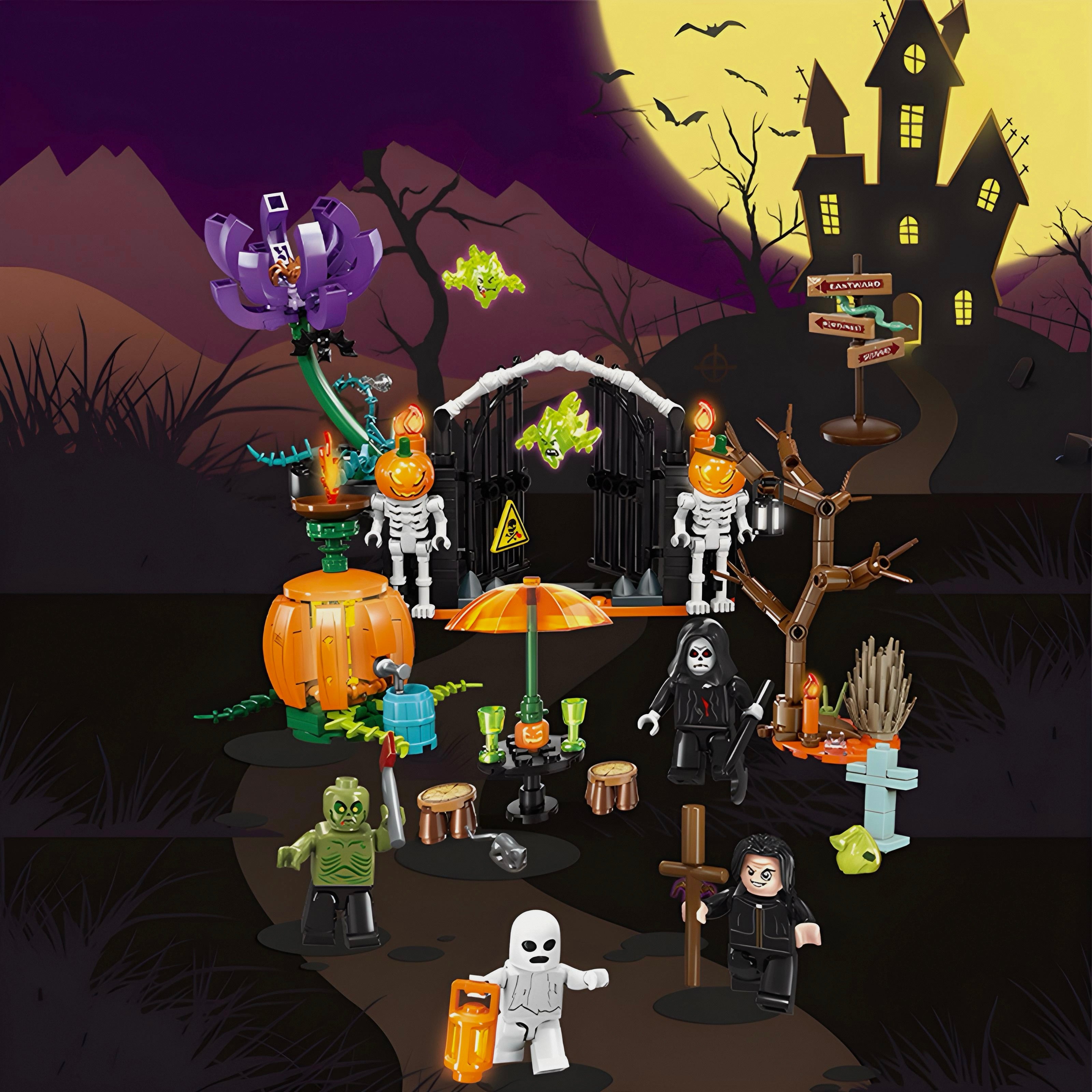 MIDNIGHT MONSTERS BUNDLE | 412PCS