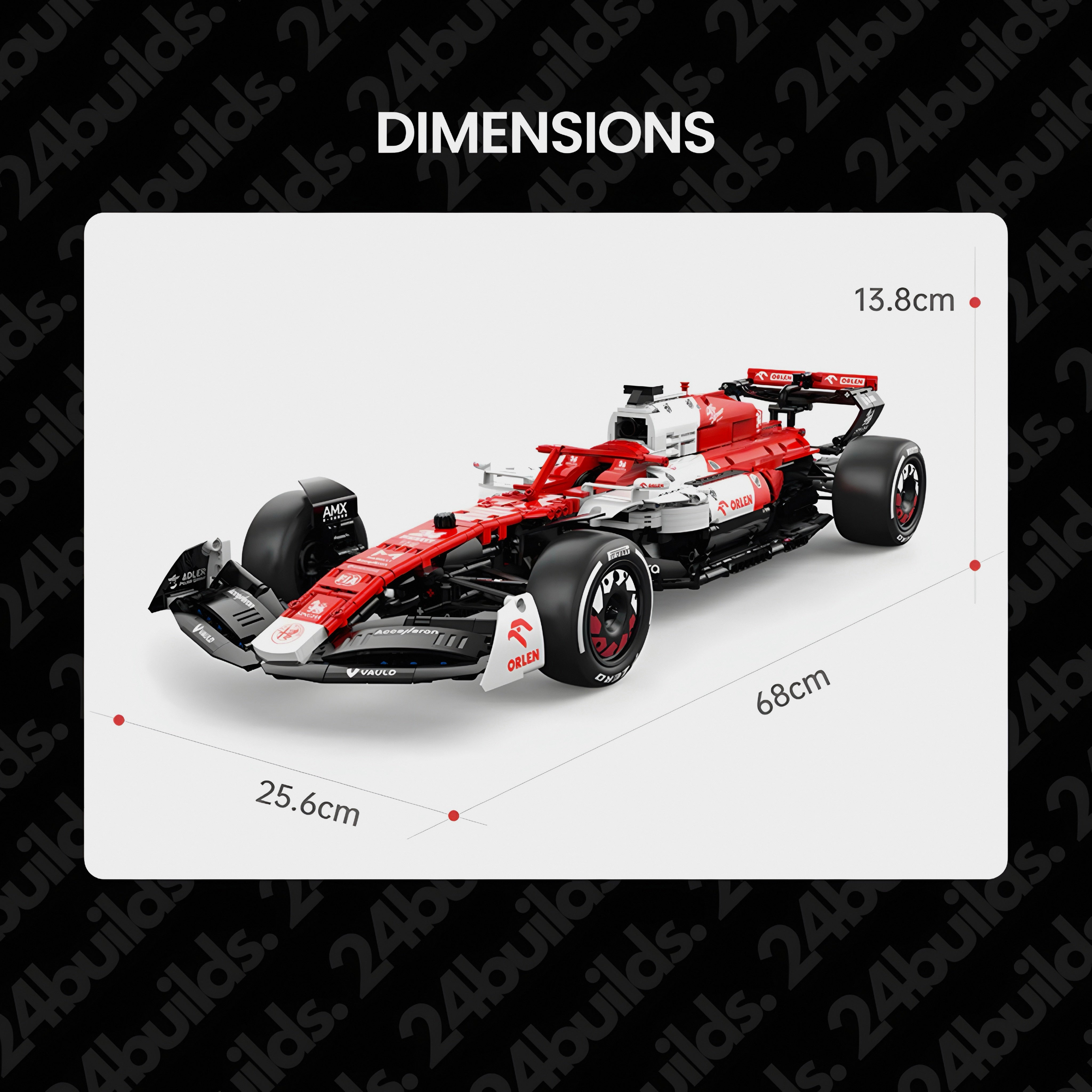 THE ULTIMATE 2022 ALFA ROMEO F1 | 2306PCS