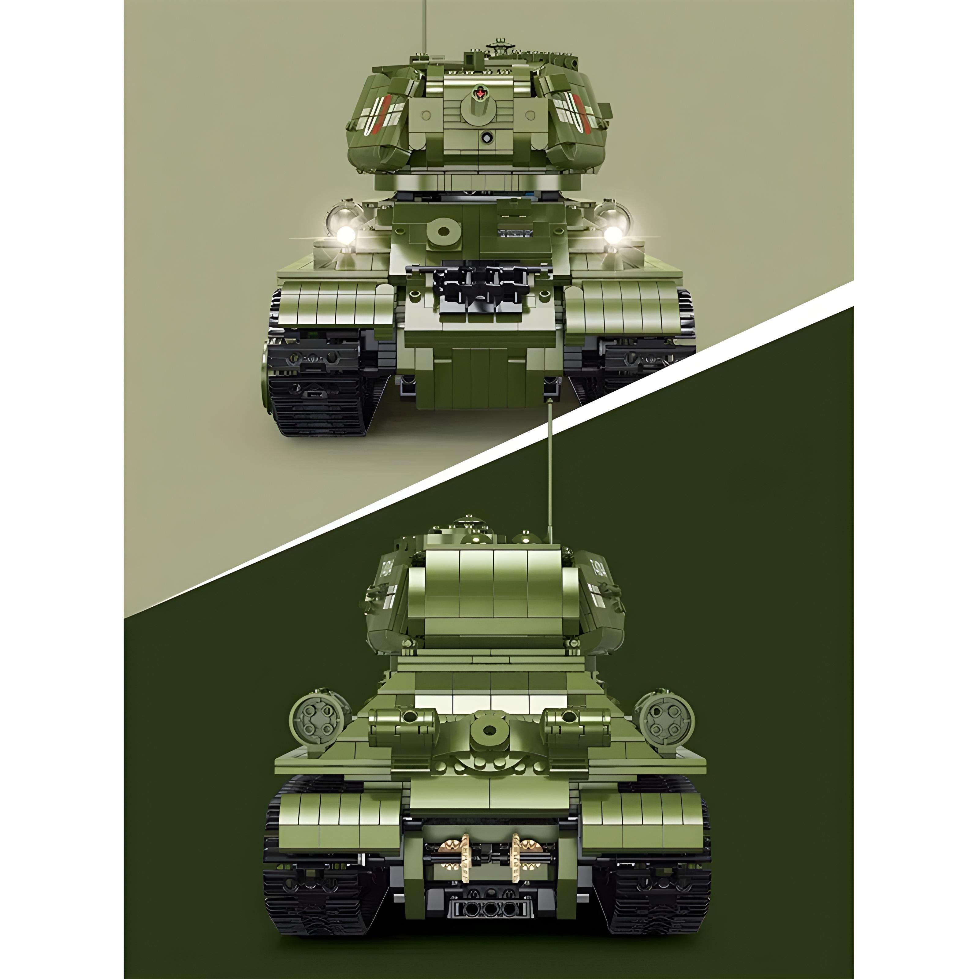 REMOTE CONTROLLED T34 TANK | 2052PCS