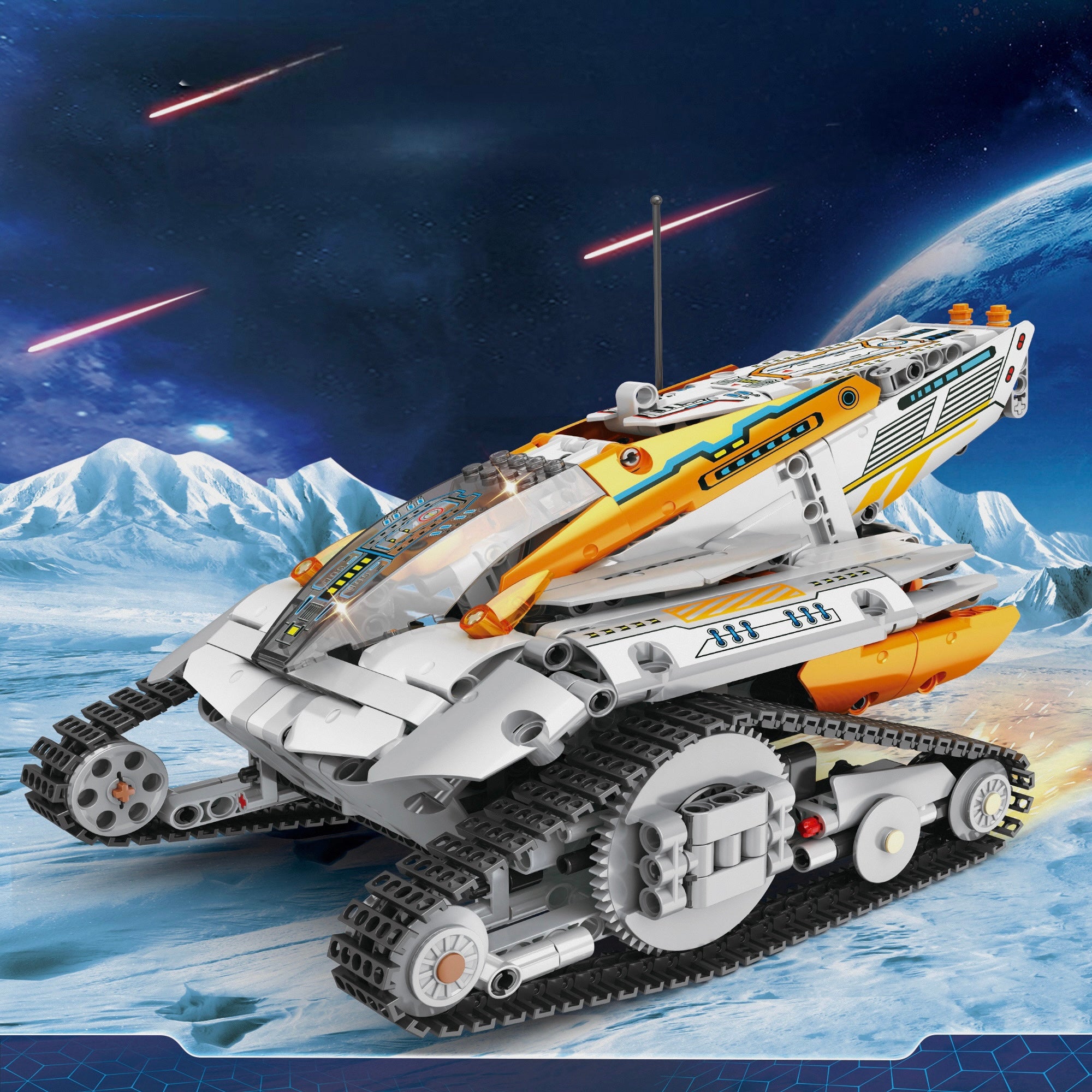 Remote Controlled Intergalactic Explorer | 704pcs