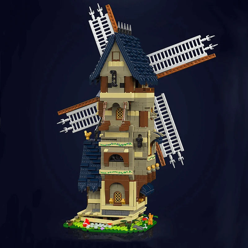 MIDDLE AGES WINDMILL | 1583PCS