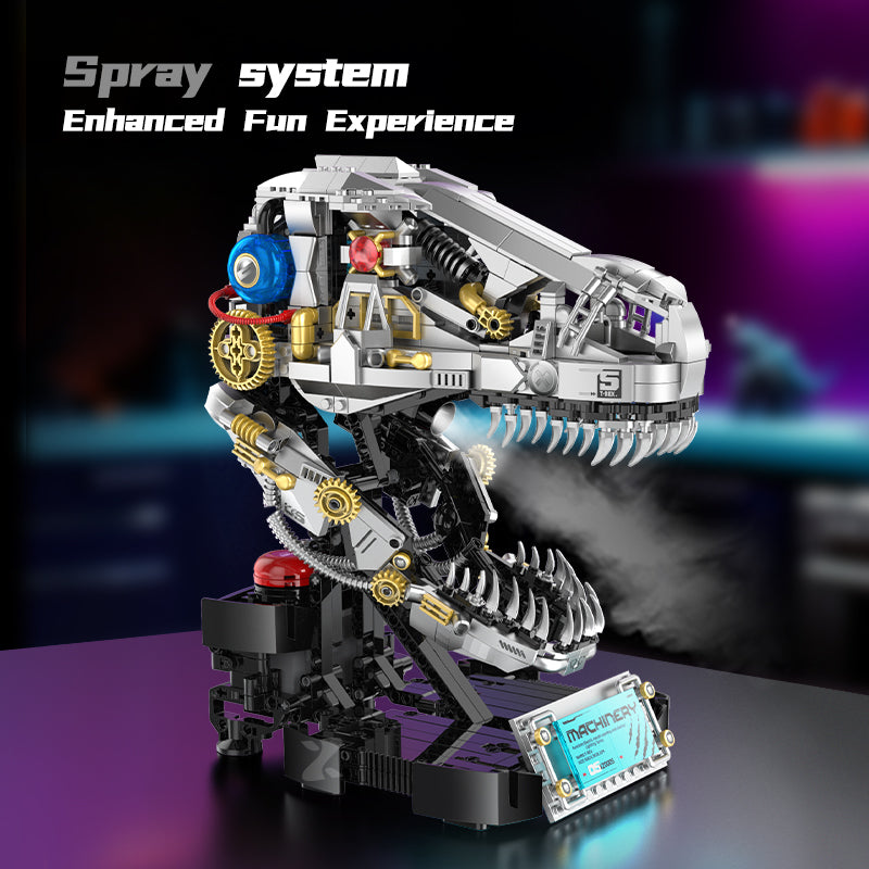 Cyber T-Rex Head | 918pcs