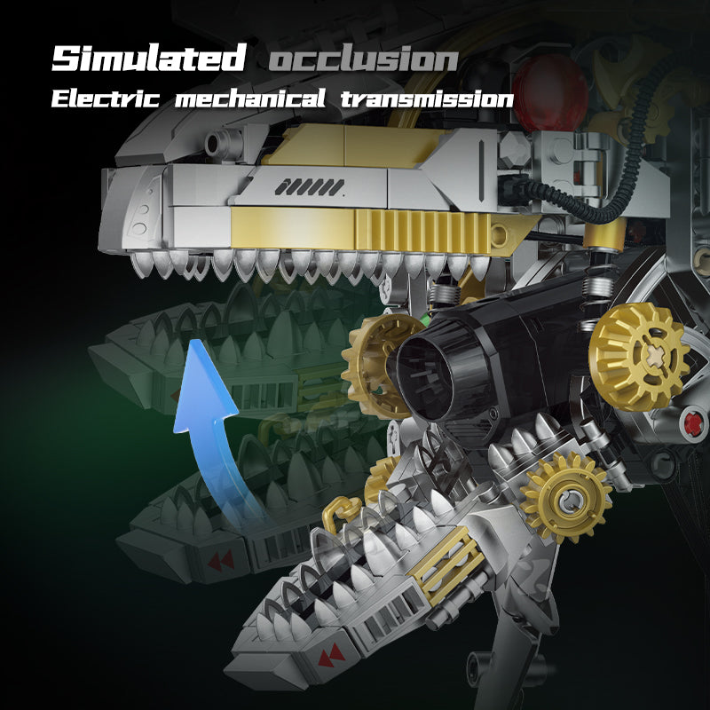 Cyber DinoMecha Head | 954pcs