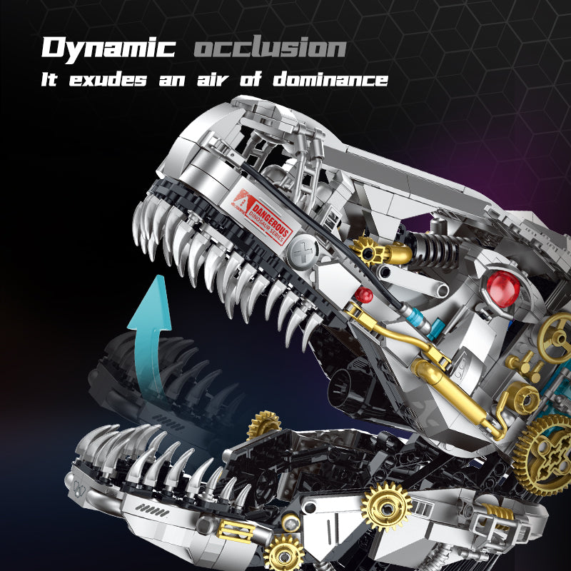 Cyber T-Rex Head | 918pcs