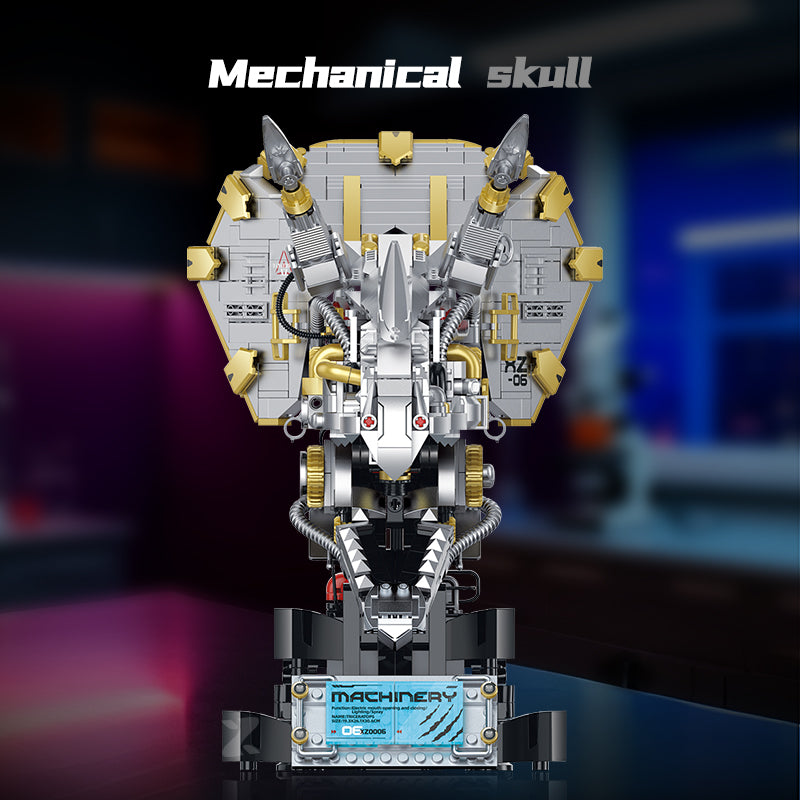 Cyber Triceratops Head | 928pcs