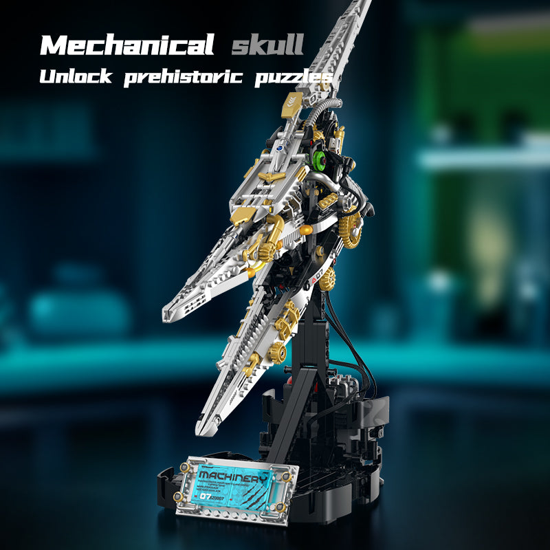 Cyber Pterosaurs Head | 894pcs