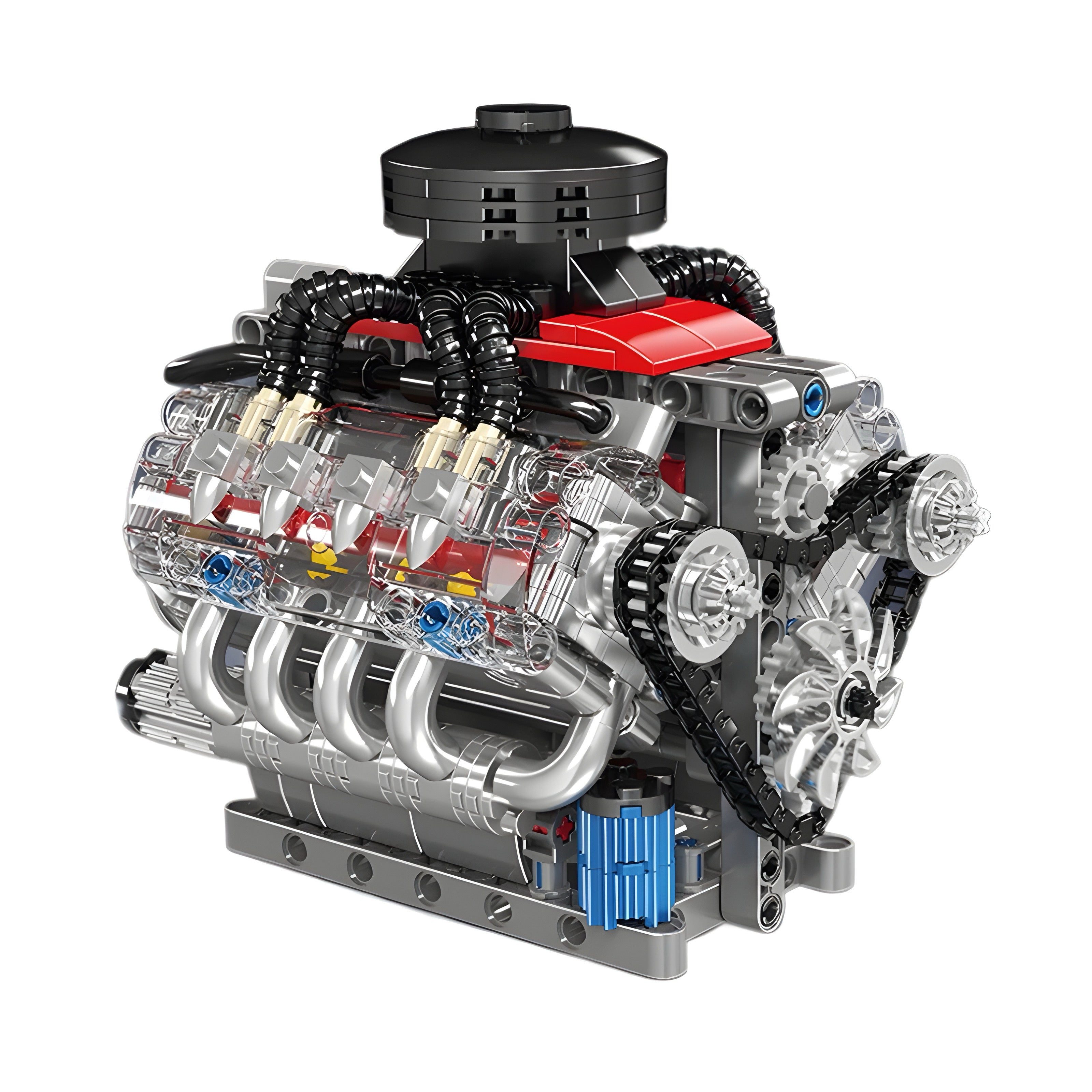 CHEVY MOTORIZED V8 ENGINE | 488PCS