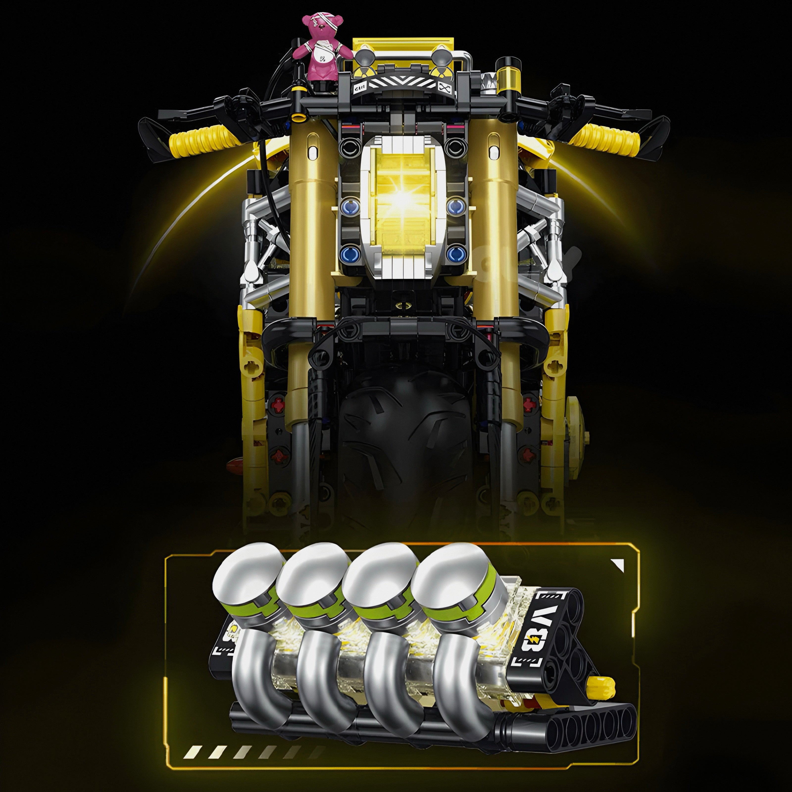 CYBERTUNED MOTORBIKE | 2752PCS