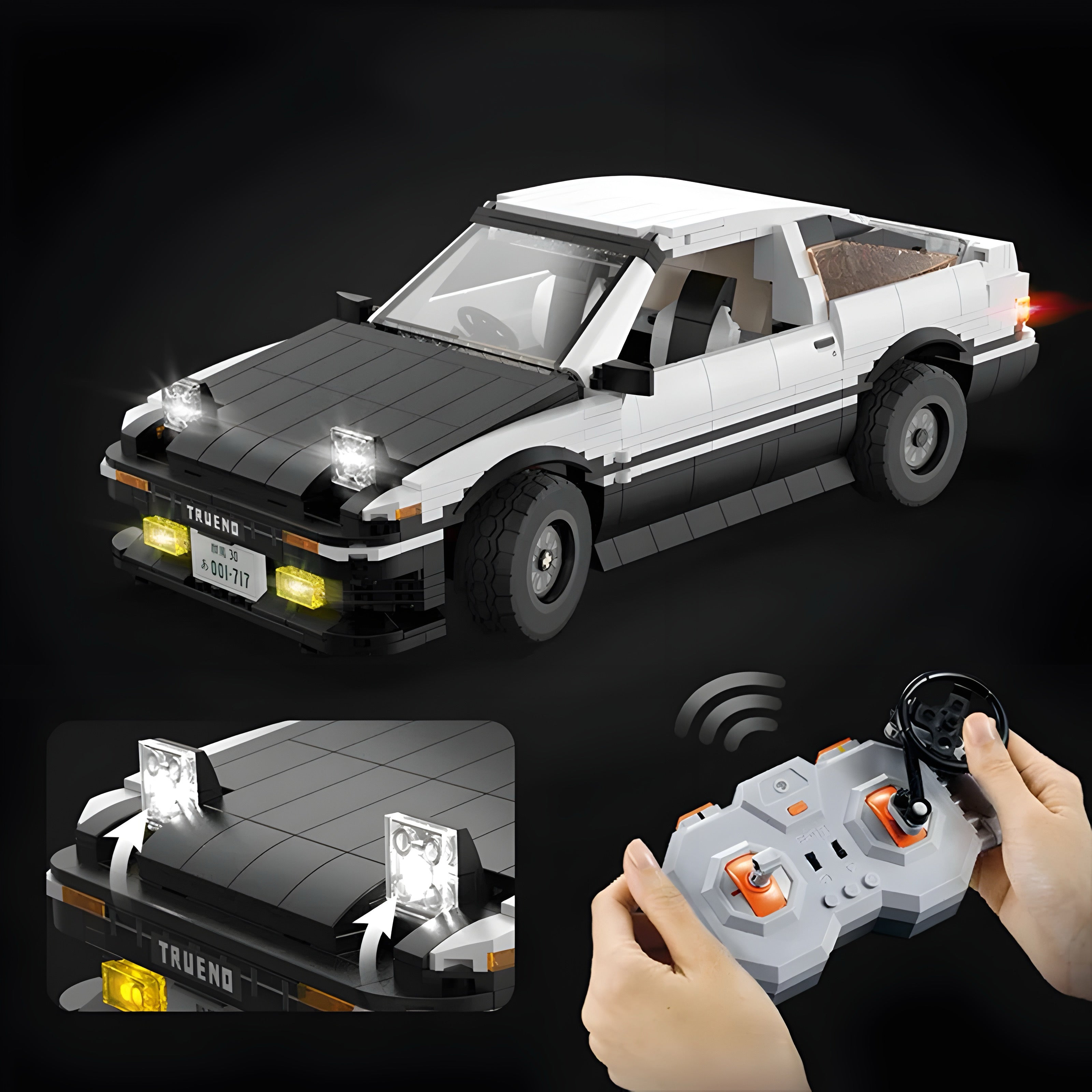 INITIAL D AE86 | 1324PCS