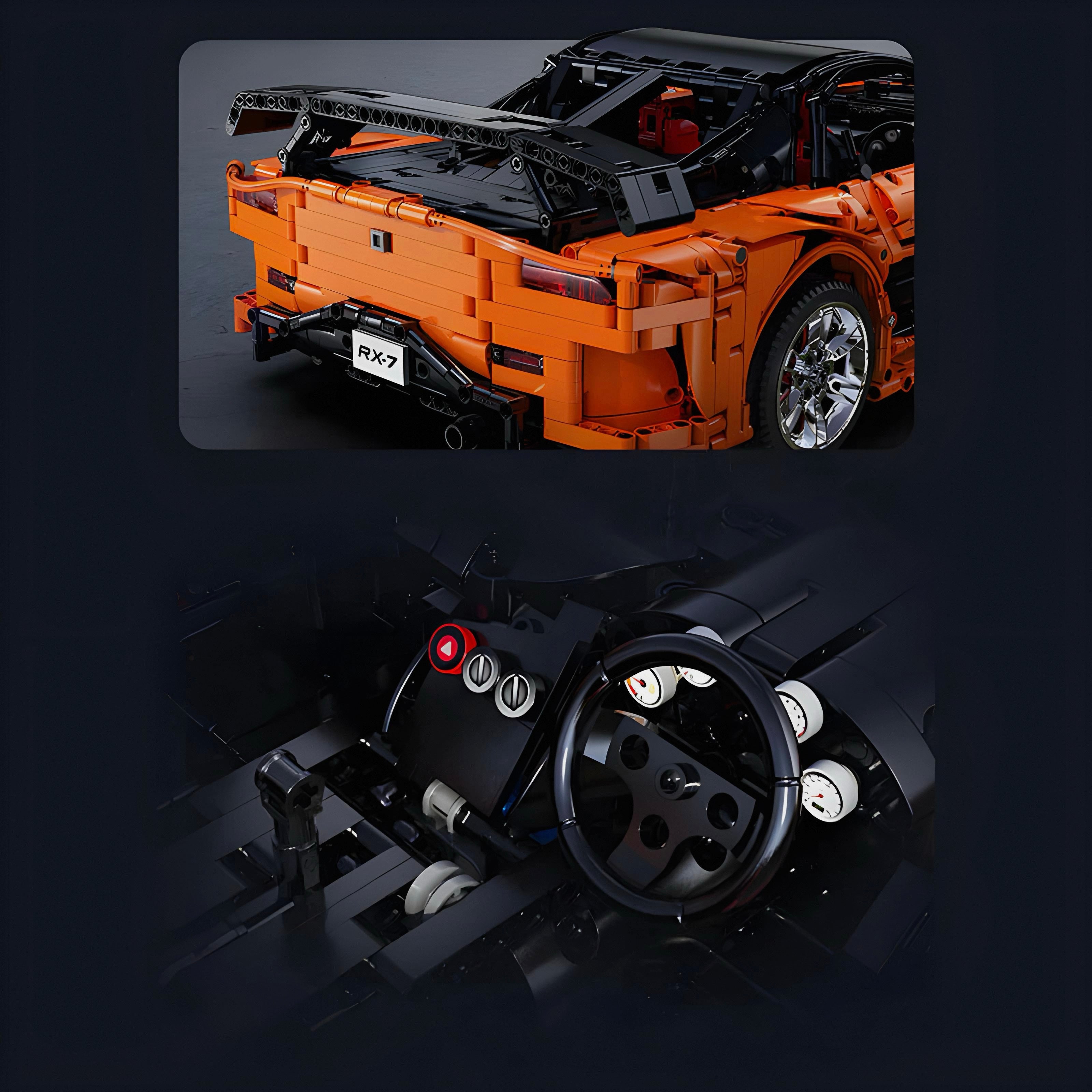 HAN'S SINGLE TURBO RX-7 | 3073PCS